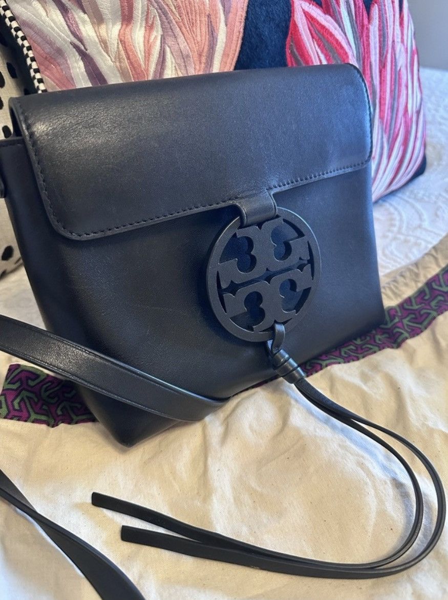 Tory Burch Tory Burch Black Leather Miller Crossbody Bag Size ONE SIZE - 4 Thumbnail