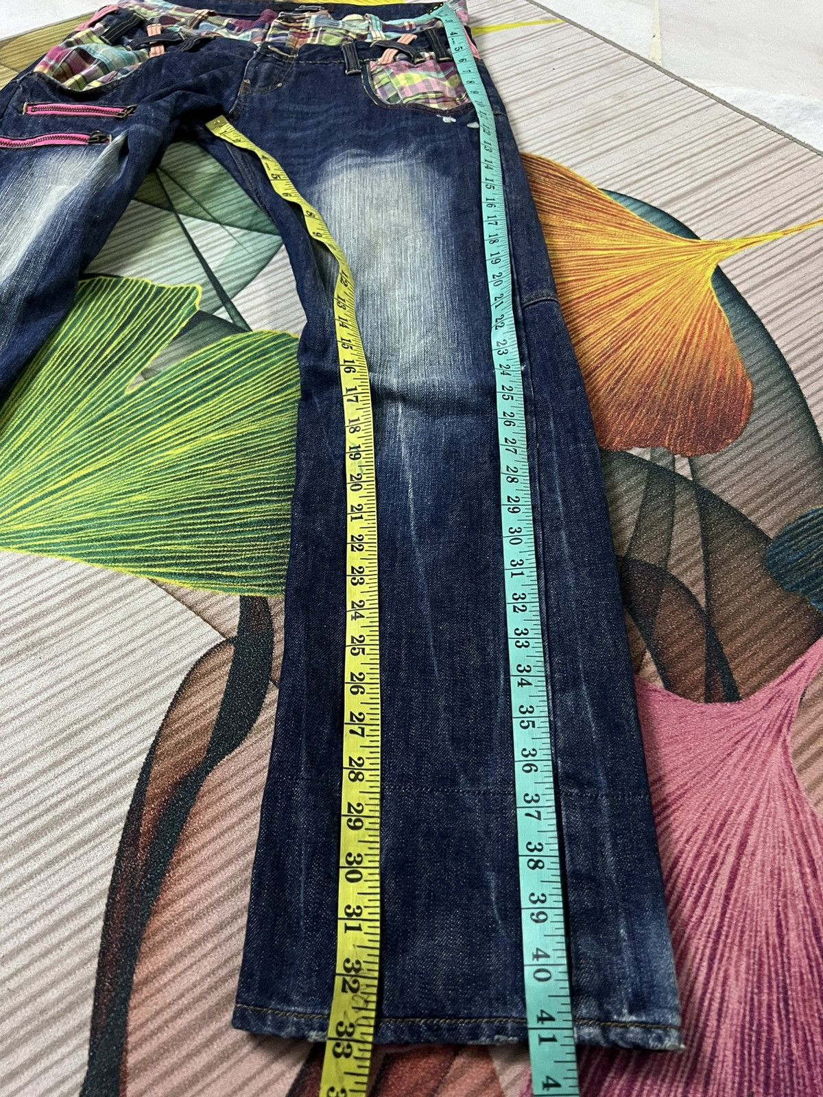 Japanese Brand × Seditionaries VTG DOMINATE HANDCRAFTED DOUBLE WAIST JEANS Size US 32 / EU 48 - 11 Thumbnail