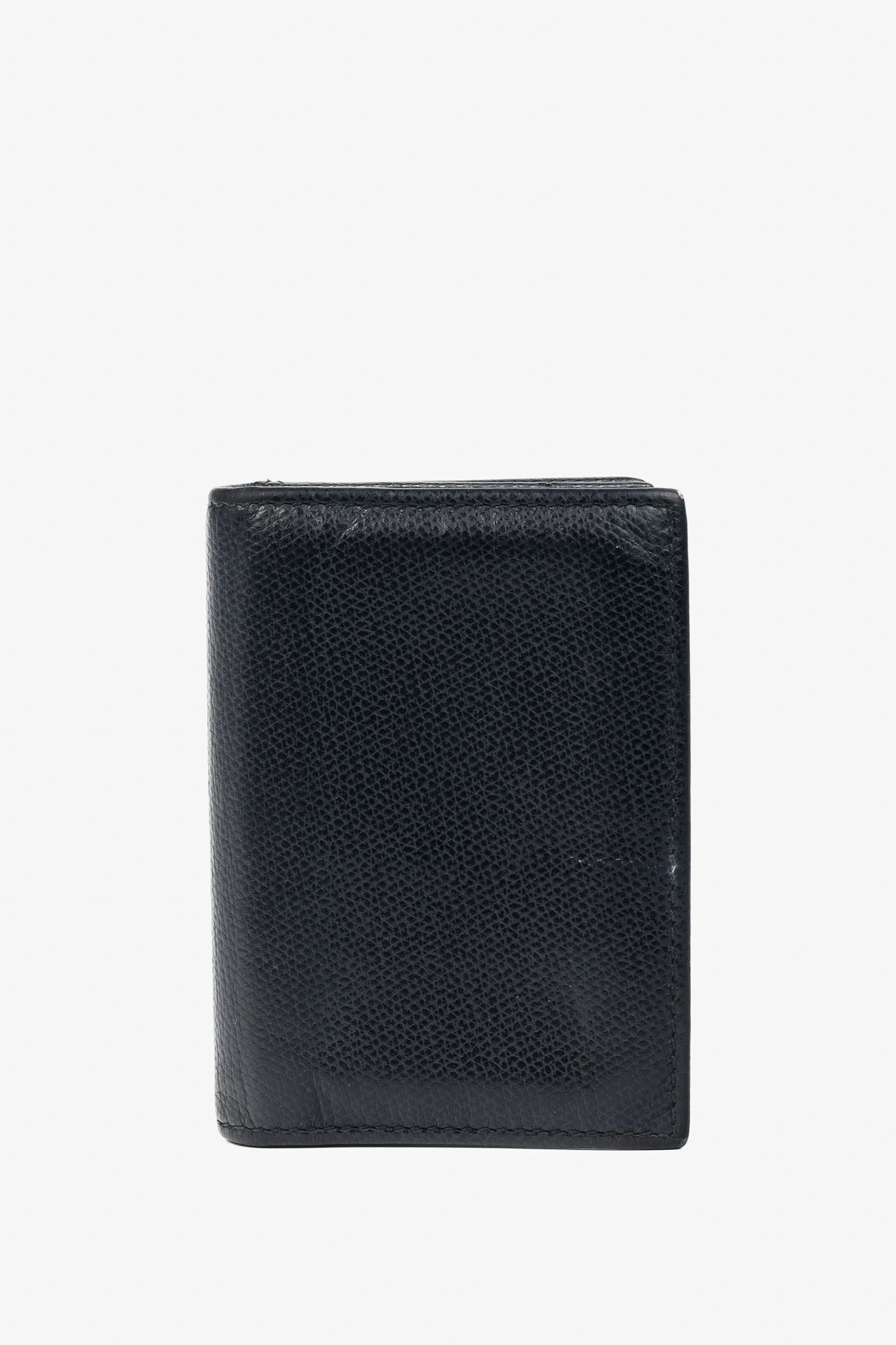 Tiffany & Co. Tiffany & Co. Black Grained-Leather Bifold Card Holder Size ONE SIZE - 1 Thumbnail
