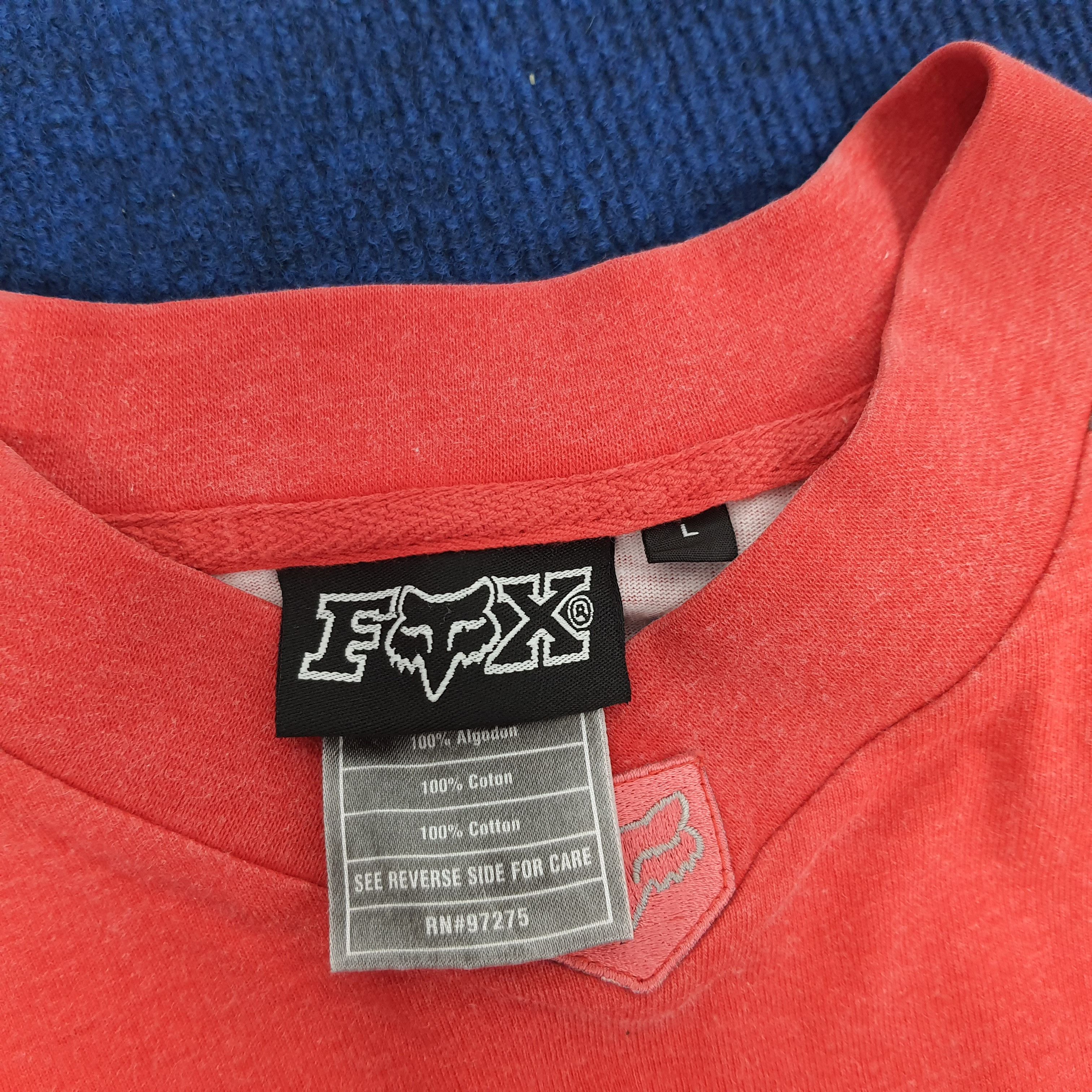 Fox Racing × Vintage Vintage Fox Racing Extreme Motorsport Racing Tshirt Size US XL / EU 56 / 4 - 7 Thumbnail