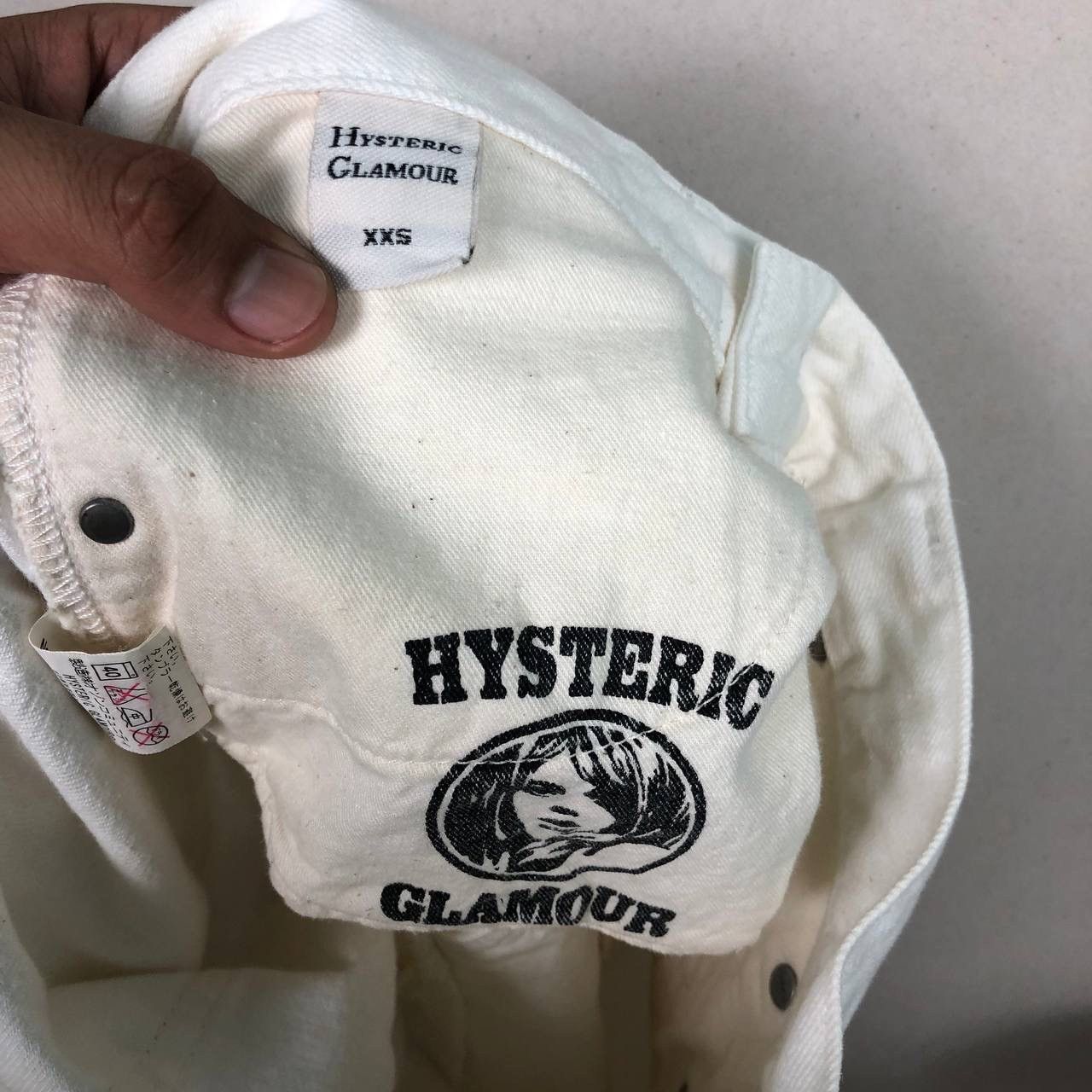 Hysteric Glamour Hysteric Glamour White Jeans Hysteric Pants Size US 32 / EU 48 - 8 Thumbnail