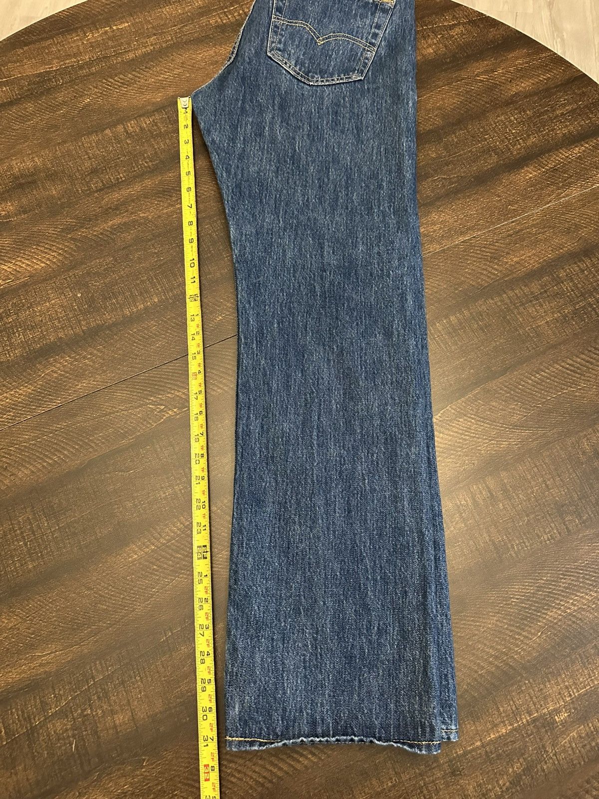 Levi's Levis 501 Jeans Mens 32x31 Straight Leg Button Fly Denim Size US 32 / EU 48 - 4 Thumbnail
