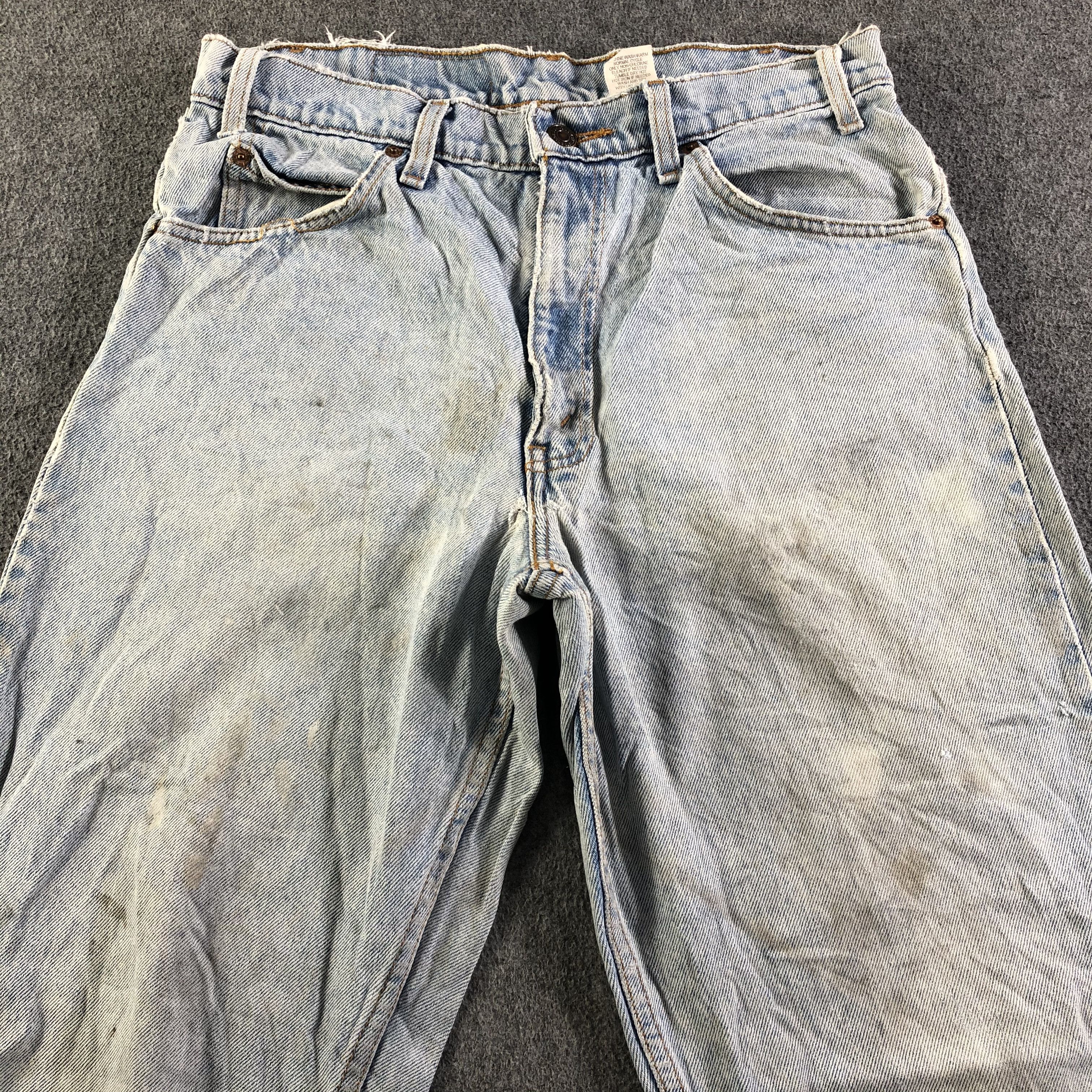 Levi's 90s Vintage Light Wash Levis 550 Jeans-J4169 Size US 31 - 3 Thumbnail