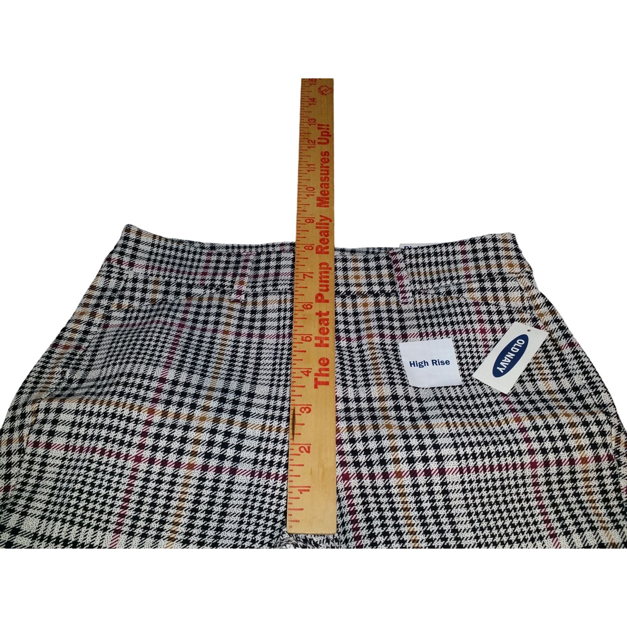 Old Navy Old Navy Pixie High Rise Ankle Pants Women Sz 2 Patterned Pl Size 26" / US 2 / IT 38 - 6 Thumbnail