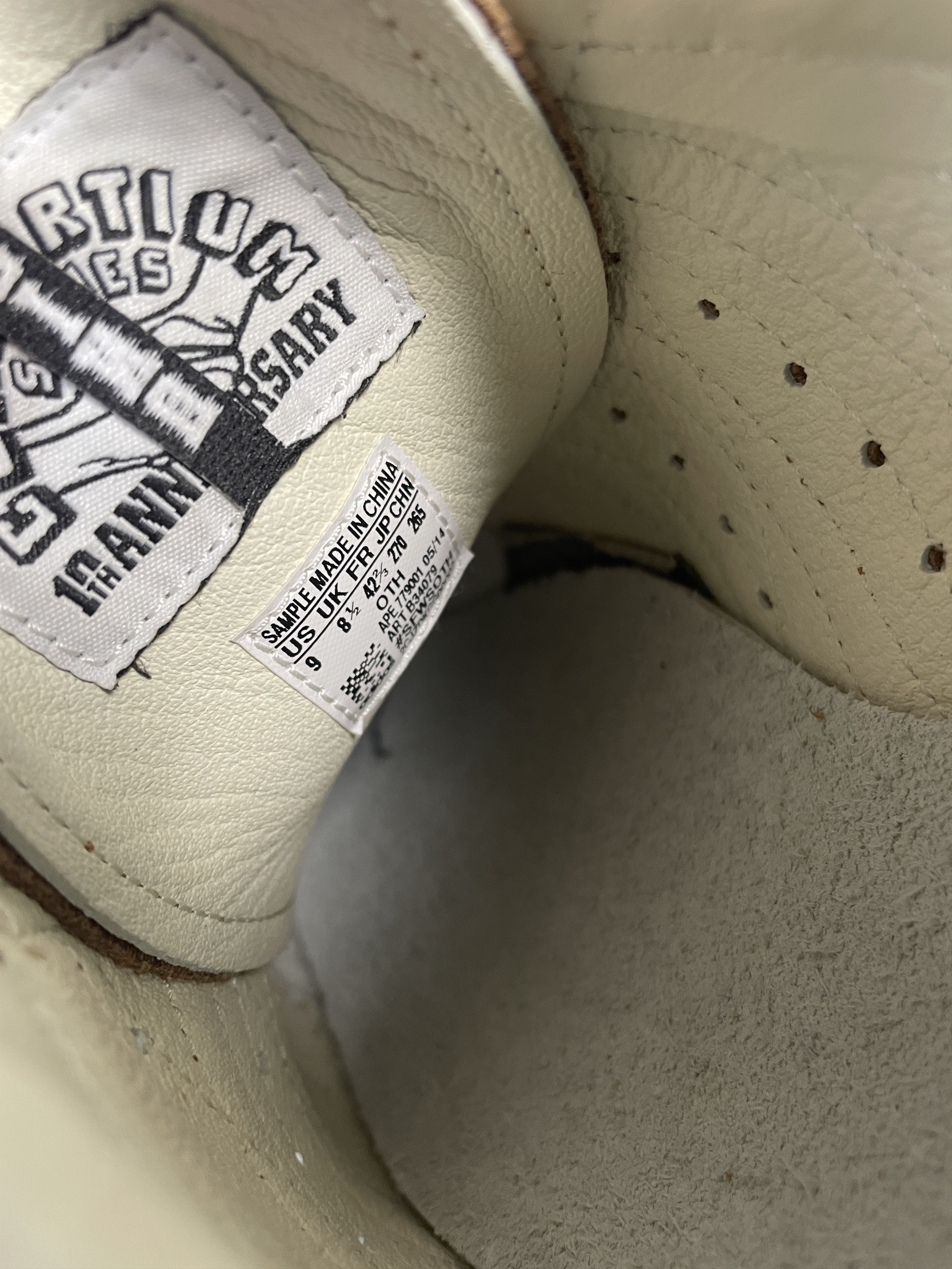 Adidas × Union LA Adidas Consortium x Union LA Superstar 80V Sample Size US 9 / EU 42 - 3 Thumbnail