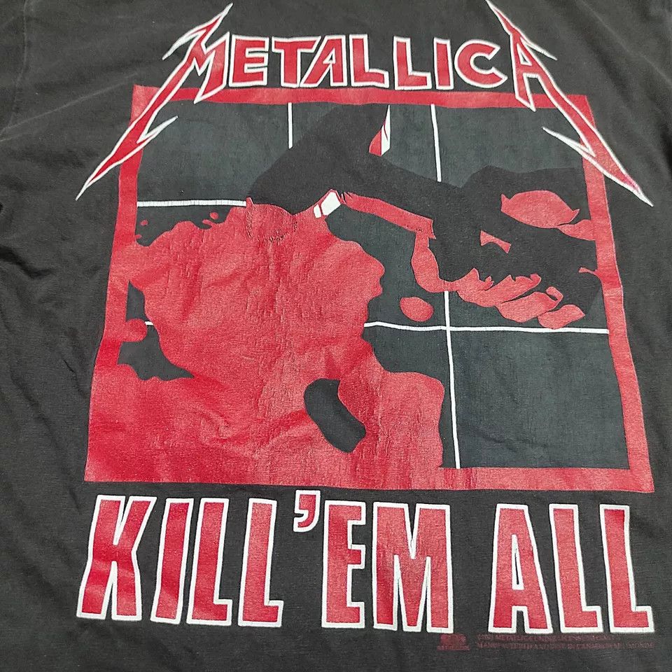Band Tees × Vintage Metallica Kill ‘Em All Ride The Lightning Artimonde 2003 M Size US M / EU 48-50 / 2 - 3 Thumbnail