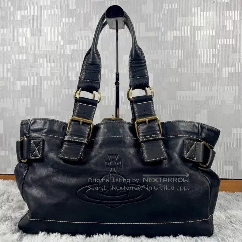 Vivienne Westwood Vivienne Westwood size os Academy Style Accord Bag, Black S Size ONE SIZE - 1 Thumbnail
