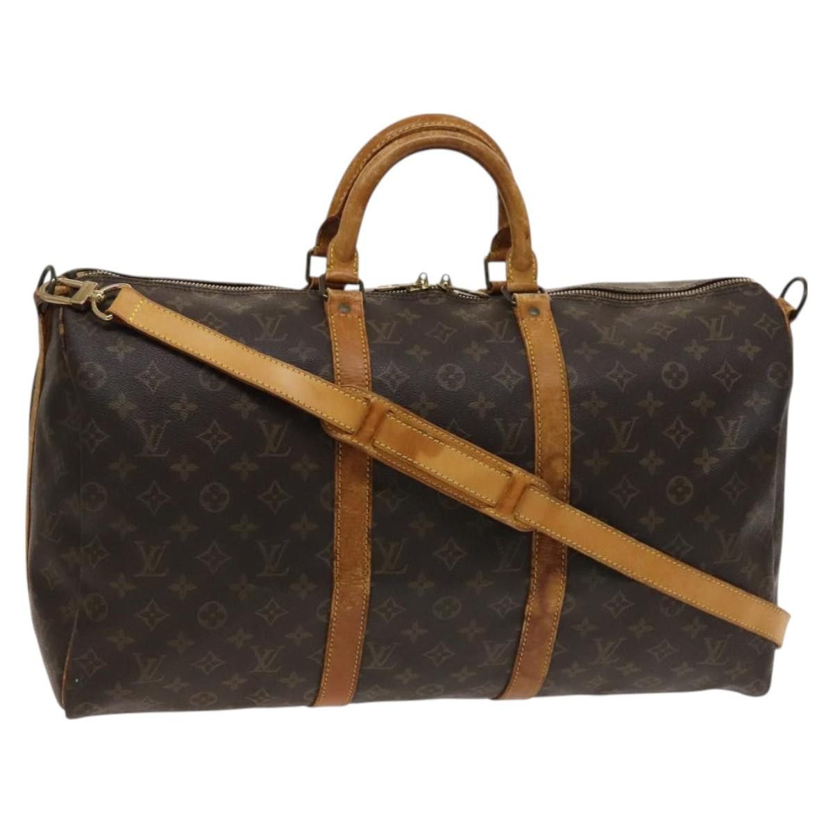 Louis Vuitton LOUIS VUITTON Monogram Keepall Bandouliere 50 Boston Bag Size ONE SIZE - 1 Thumbnail