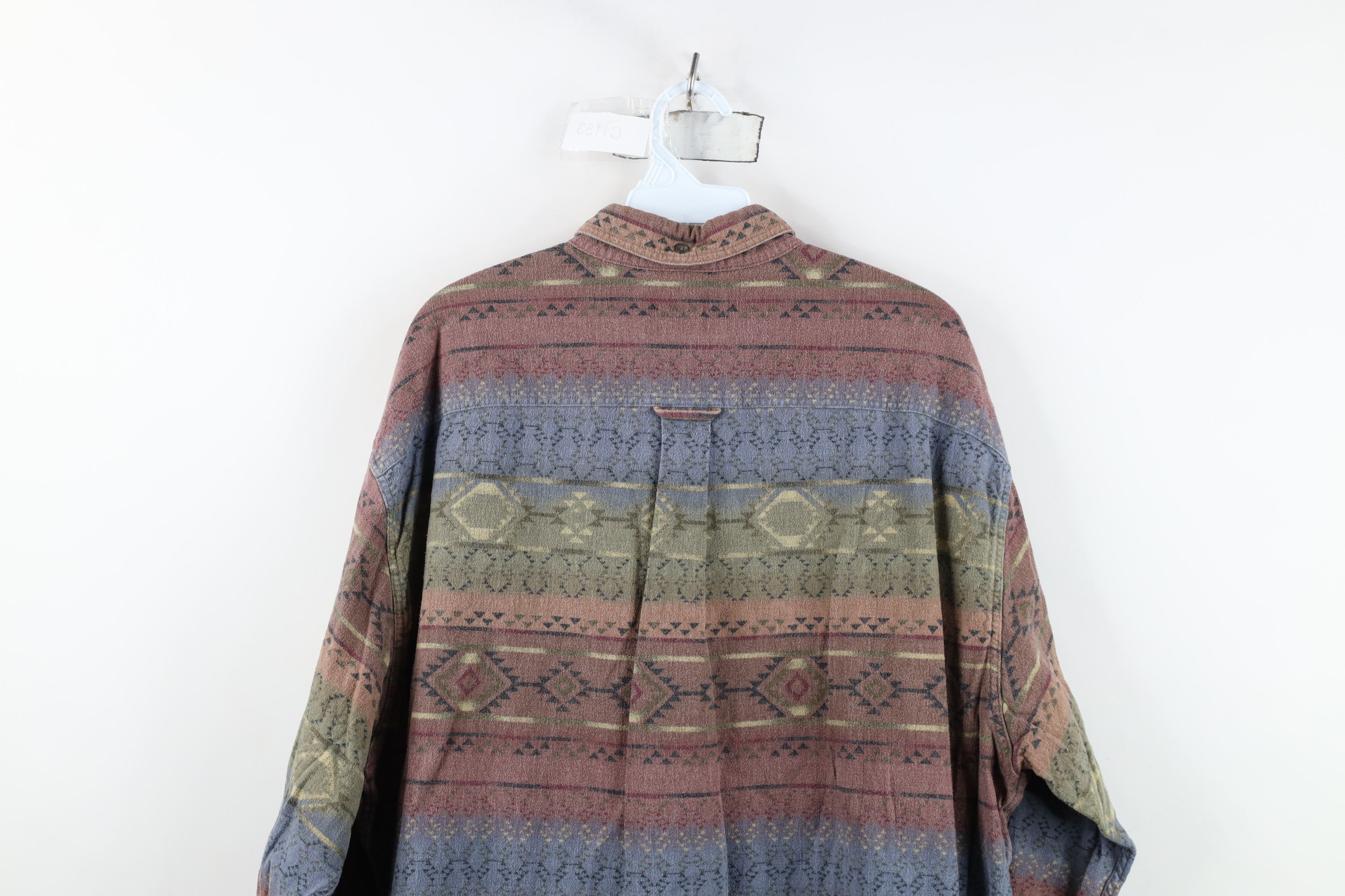 Cabelas Vintage 90s Cabelas Southwestern Chamois Cloth Button Shirt Size US XL / EU 56 / 4 - 11 Thumbnail