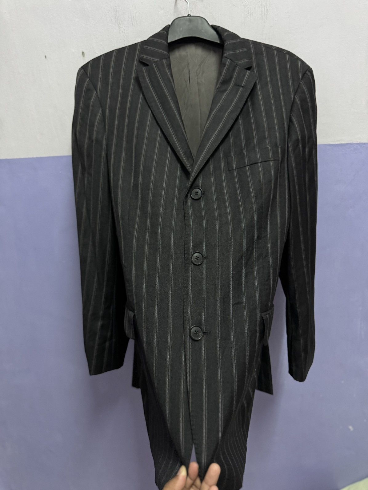 Loro Piana Loro Piana x Hugo Boss Stripe Blazer Size US M / EU 48-50 / 2 - 8 Thumbnail