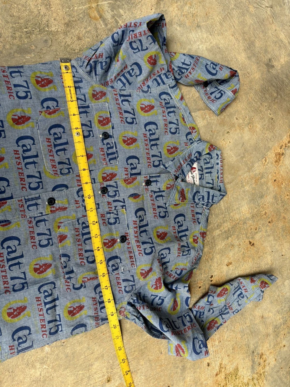Hysteric Glamour Hysteric Glamour Full Print Shirt Size US M / EU 48-50 / 2 - 8 Thumbnail