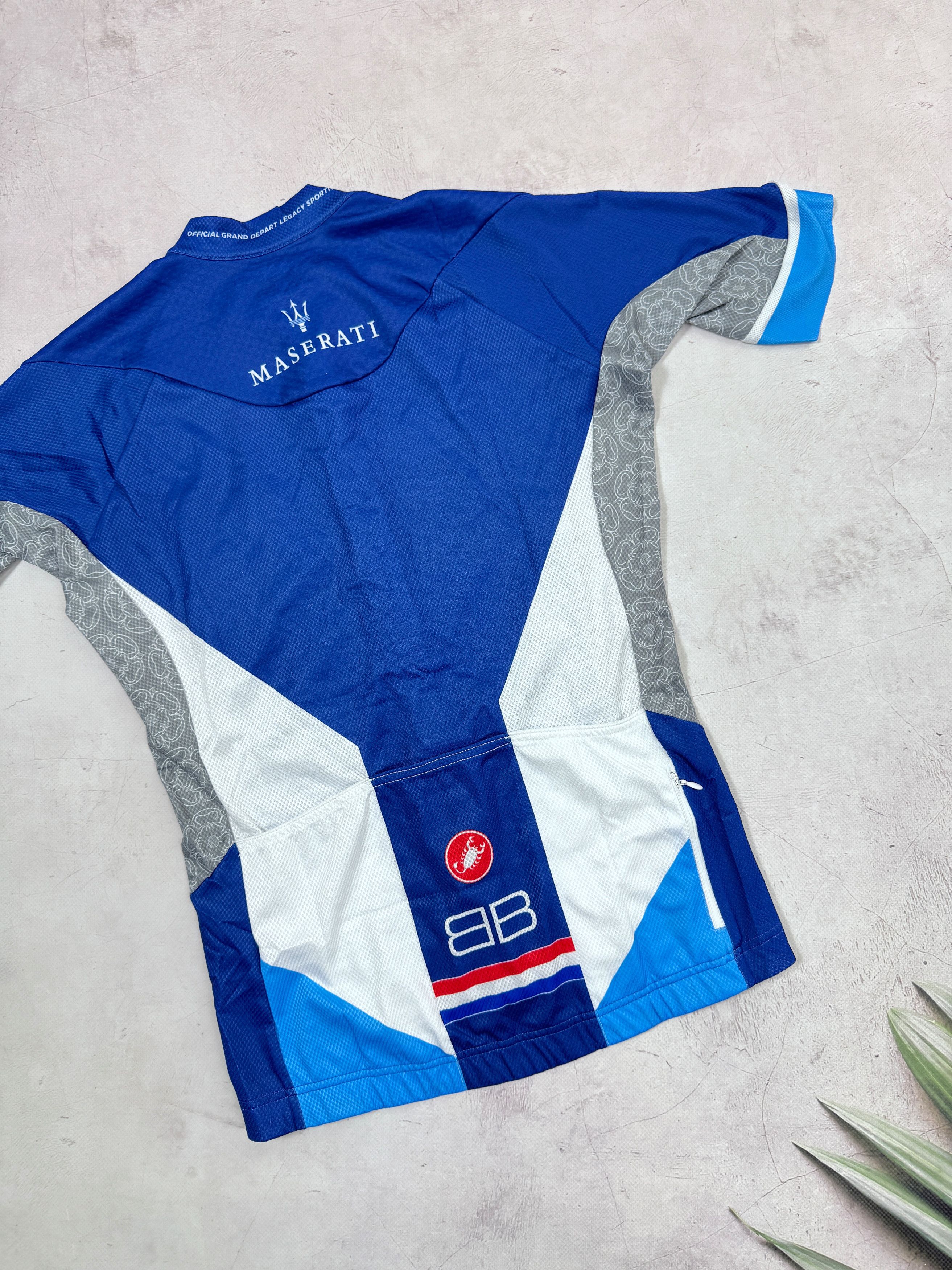 Sports Specialties Castelli Cycling Jersey Tour de Yorkshire Ride Maserati Size US M / EU 48-50 / 2 - 14 Thumbnail