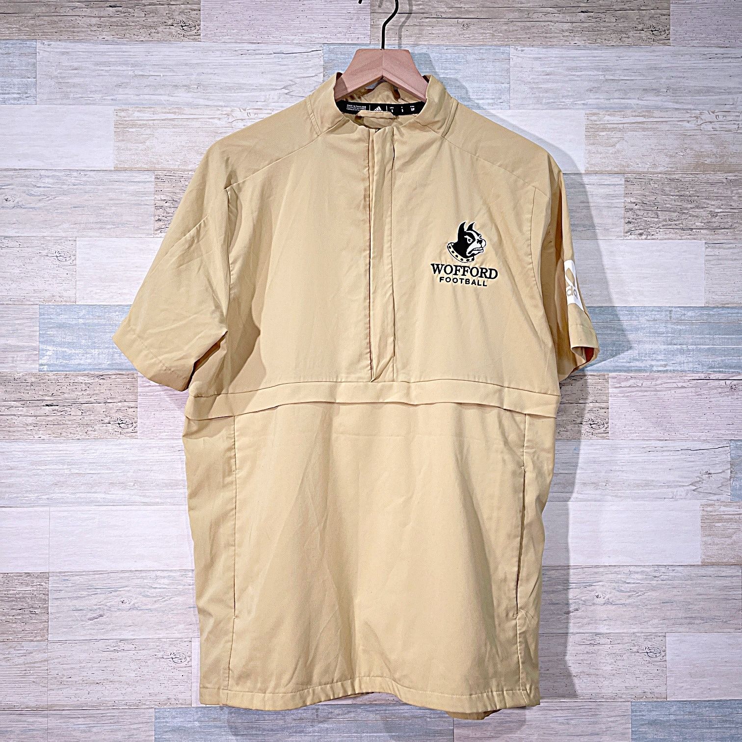 Adidas WOFFORD TERRIERS Adidas Team Issued Jacket Mens Small Size US S / EU 44-46 / 1 - 1 Thumbnail