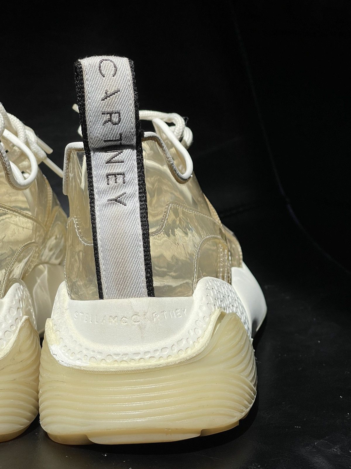 Stella McCartney Stella McCartney Eclypse Clear PVC sneakers shoes Size US 10 / IT 40 - 9 Thumbnail