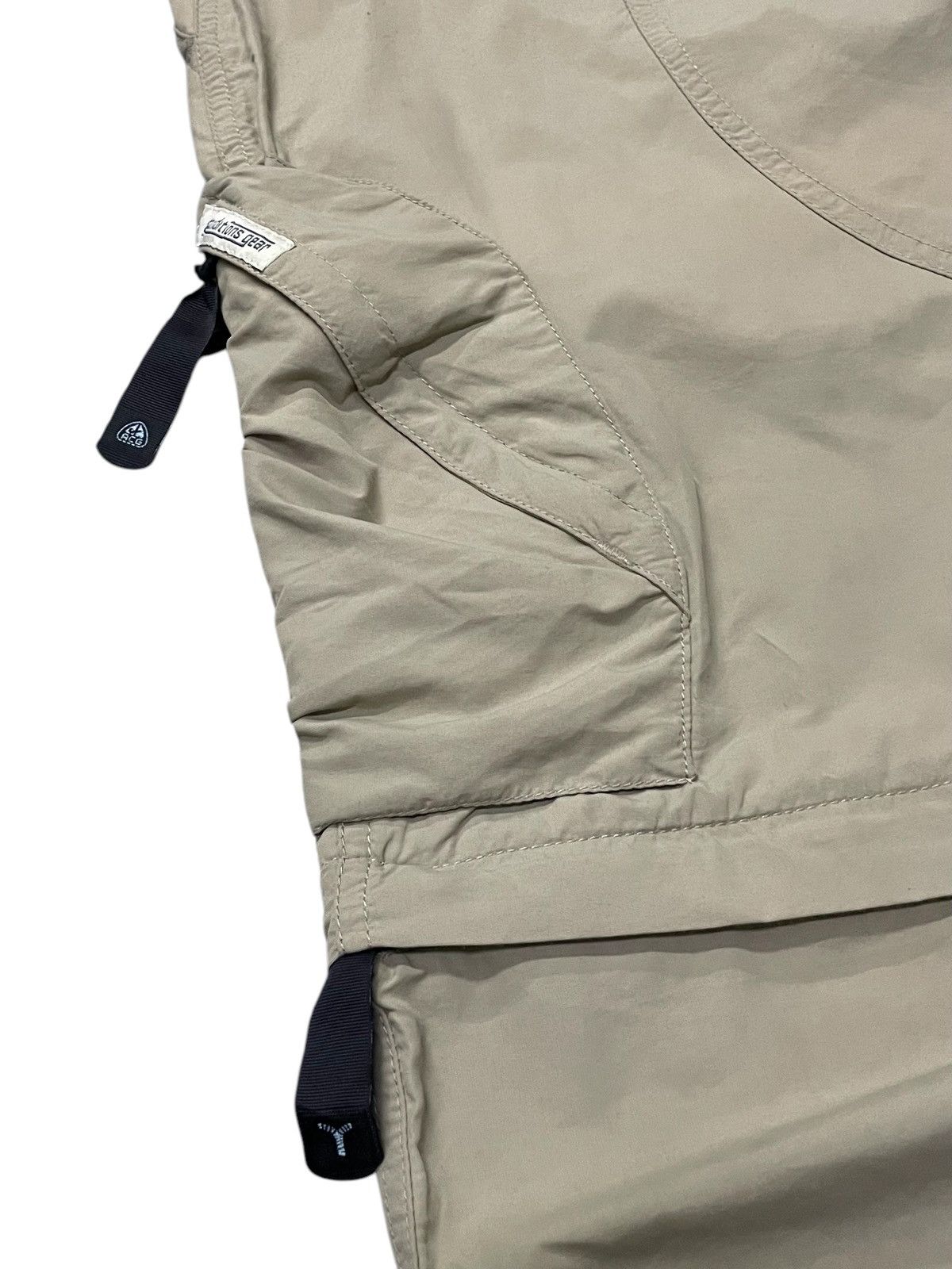 Nike × Nike ACG Vintage Nike ACG Utility Cargo Convertible Nylon Baggy Pants Size US 33 - 17 Thumbnail