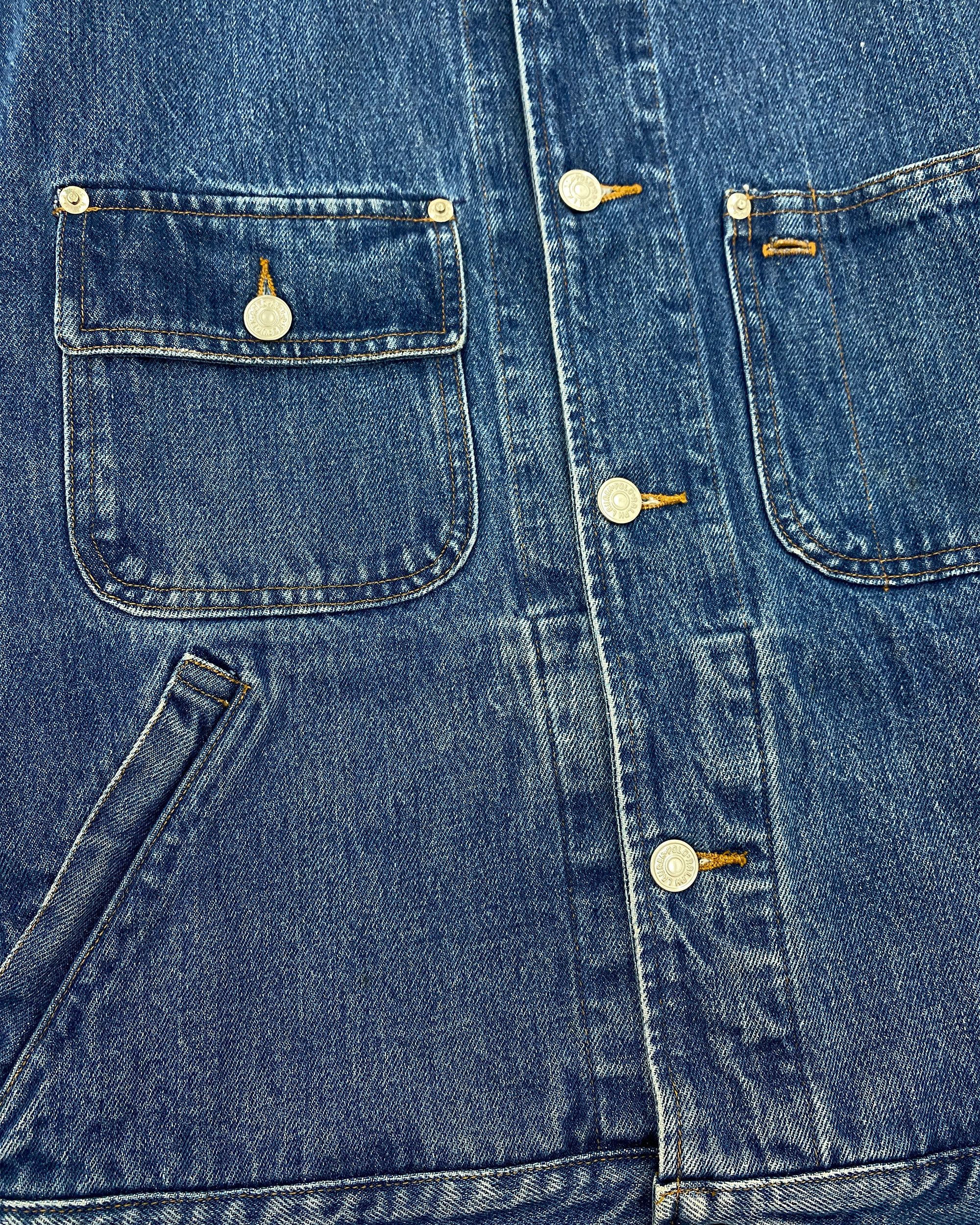 Polo Ralph Lauren 1980s Made in USA Denim Jacket Size US L / EU 52-54 / 3 - 4 Thumbnail