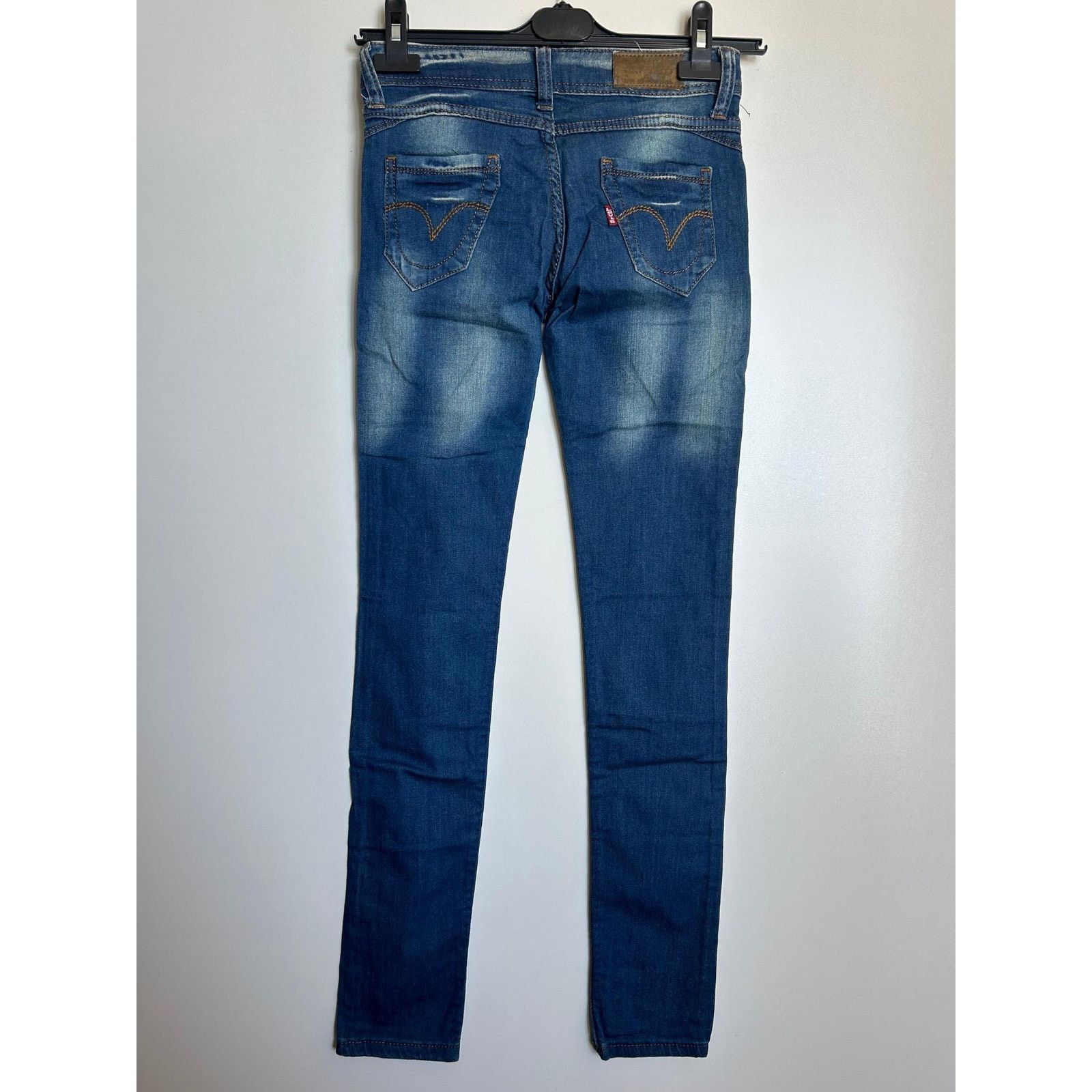 Levi's Levi's 510 W29 L34 USA Made 1996 Slim Fit Blue Jeans Size US 29 - 4 Thumbnail