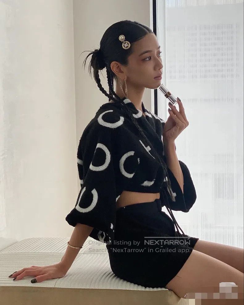 Chanel Chanel 23M coco beach series black and white letter towel Size XS / US 0-2 / IT 36-38 - 4 Thumbnail