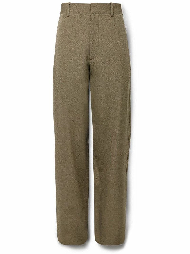 The Row The Row Mens Berkel Trousers size US 34 in Khaki Beige Size US 34 / EU 50 - 2 Thumbnail