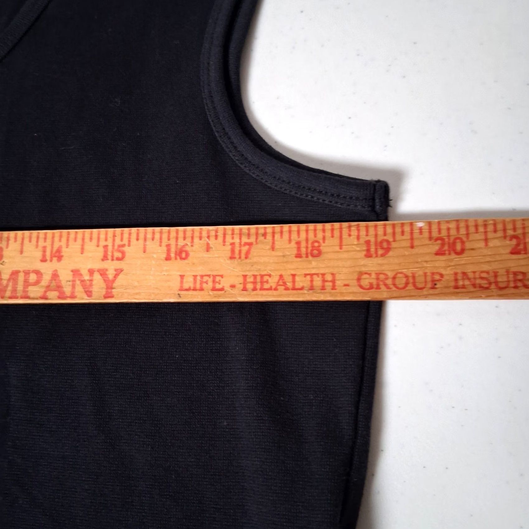 Vintage VINTAGE White Stag Tank Top L Black Sleeveless Shirt NOS Y2K Retro Classic Size L / US 10 / IT 46 - 4 Thumbnail