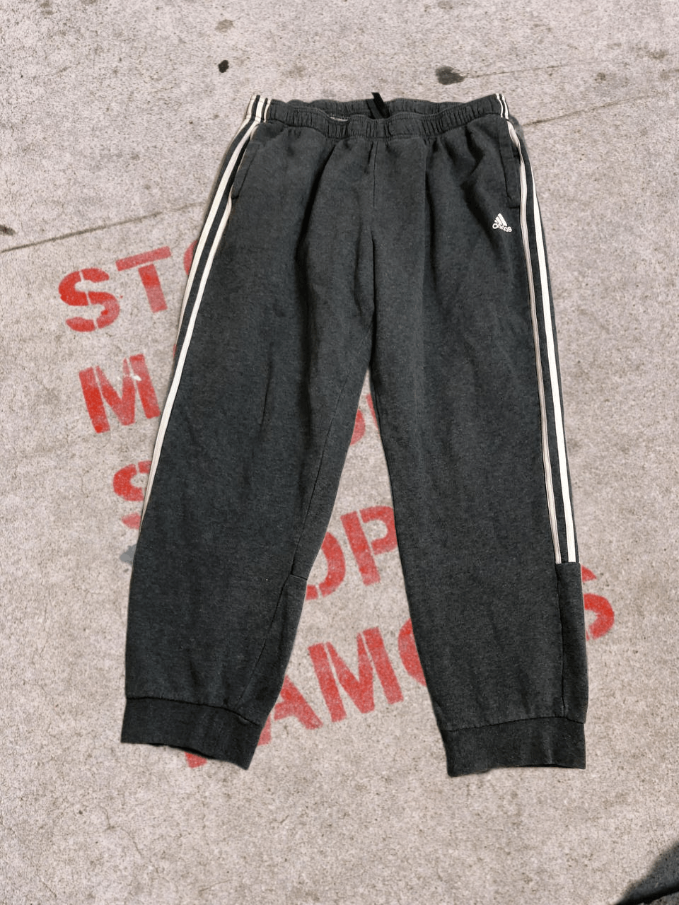 Adidas Adidas Pant Straight Leg Light Gray Size US 38 / EU 54 - 1 Thumbnail