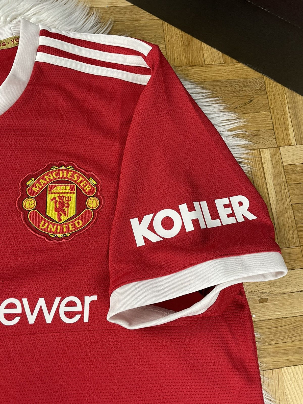 Adidas × Vintage Jersey Adidas Manchester United Ronaldo #7 Size US XL / EU 56 / 4 - 6 Thumbnail