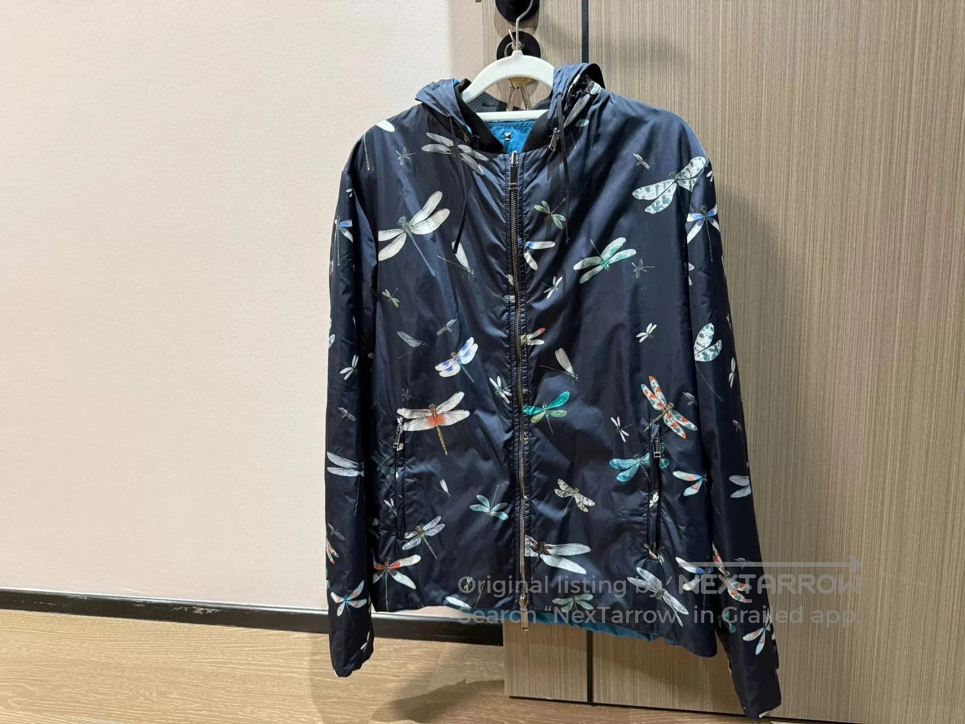 Valentino Valentino Reversible Dragonfly Print Jacket. Size US M / EU 48-50 / 2 - 2 Thumbnail