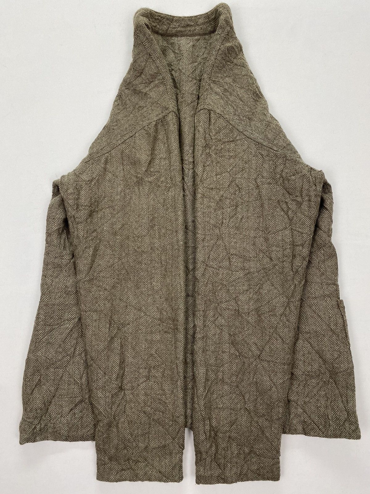 Issey Miyake Plantation Issey Miyake Wrinkle Wool Jacket Size US S / EU 44-46 / 1 - 7 Thumbnail