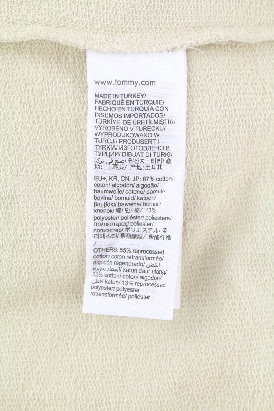 Tommy Hilfiger RLX SIGNATURE L White Kangaroo Logo Pullover Hoodie 85201 Size US L / EU 52-54 / 3 - 7 Thumbnail