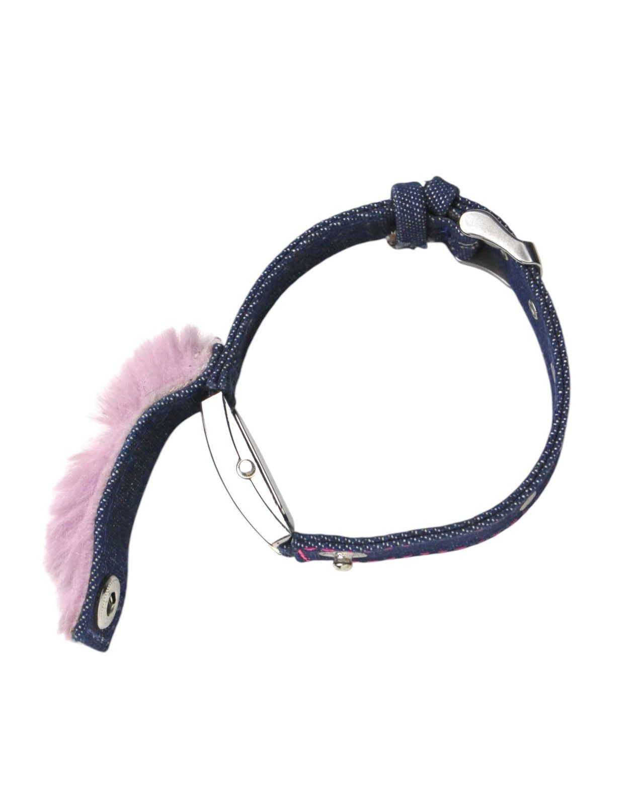 Hysteric Glamour 2000S ELITE JAPAN PINK FLUFFY Y2K PUNK STREET DENIM WATCH Size ONE SIZE - 9 Thumbnail