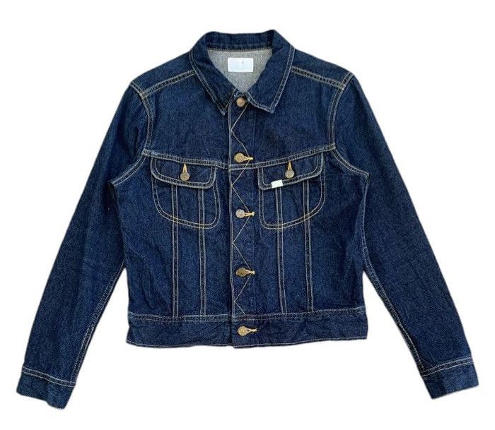 Lee Lee Earth Music & Ecology Denim Trucker Jacket Size S / US 4 / IT 40 - 1 Thumbnail