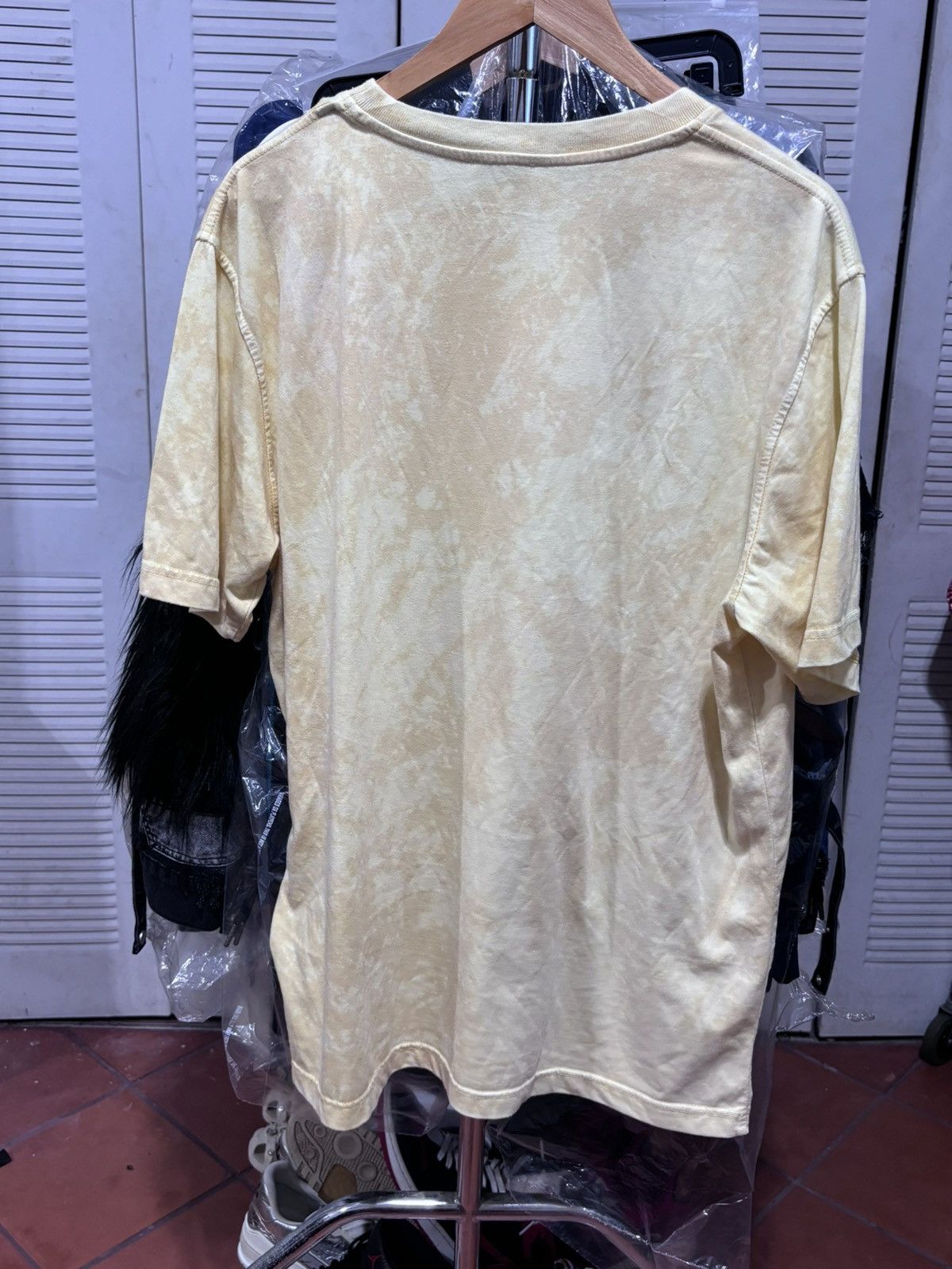 Diesel Diesel Tye Die Yellow Tee Size US XL / EU 56 / 4 - 4 Thumbnail