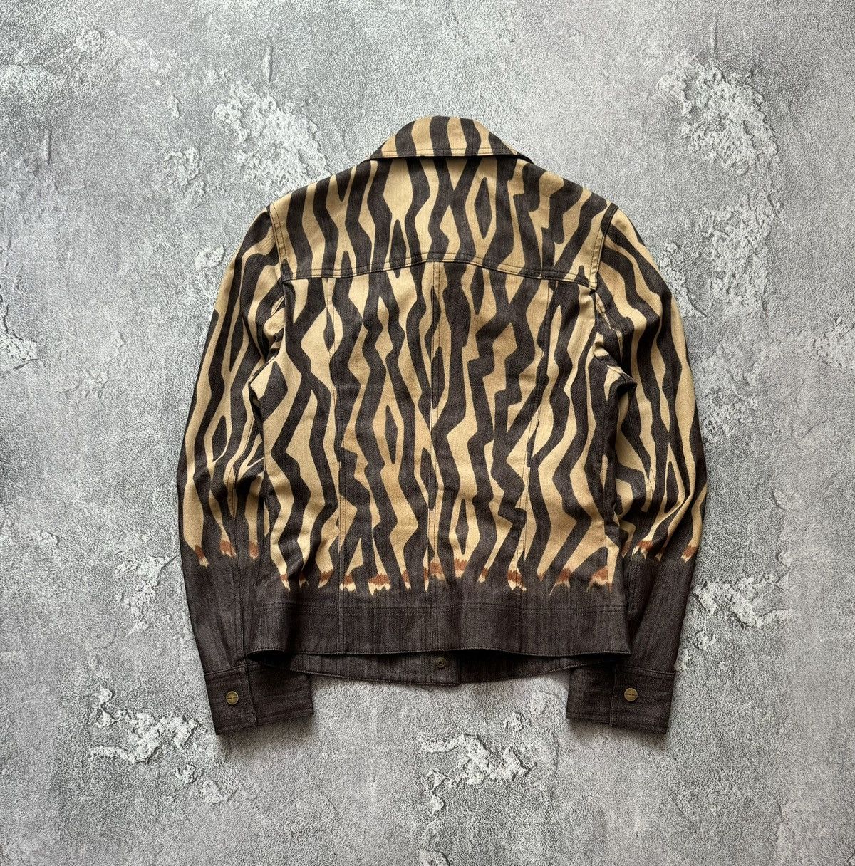Escada × Escada Sport Lauren by Escada 36 all printed leopard brown jacket denim Size S / US 4 / IT 40 - 15 Thumbnail