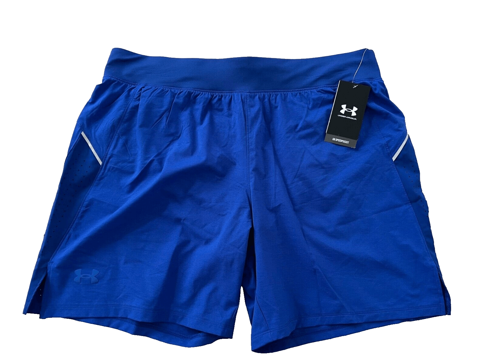 Under Armour 1376510 UA Launch PRO HTR Shorts Blue XL