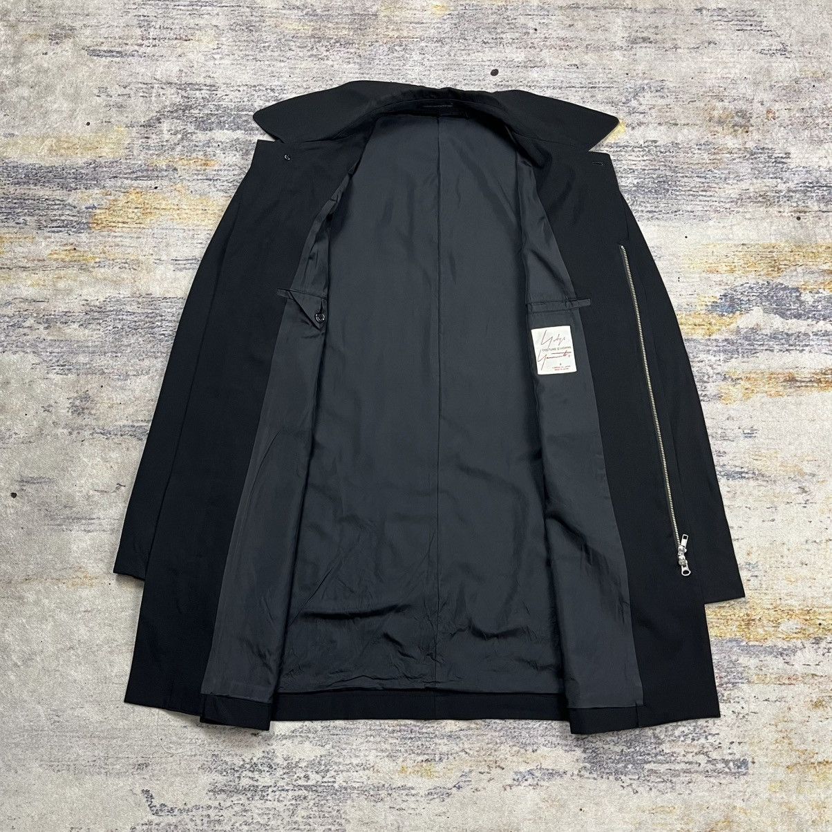 Yohji Yamamoto Yohji Yamamoto double zip coat jacket Size US L / EU 52-54 / 3 - 7 Thumbnail