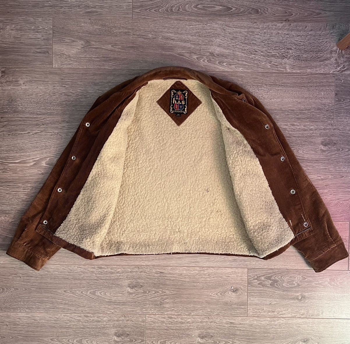 Vintage Rare 1970s Sherpa Western Trucker Jacket Size US S / EU 44-46 / 1 - 3 Thumbnail