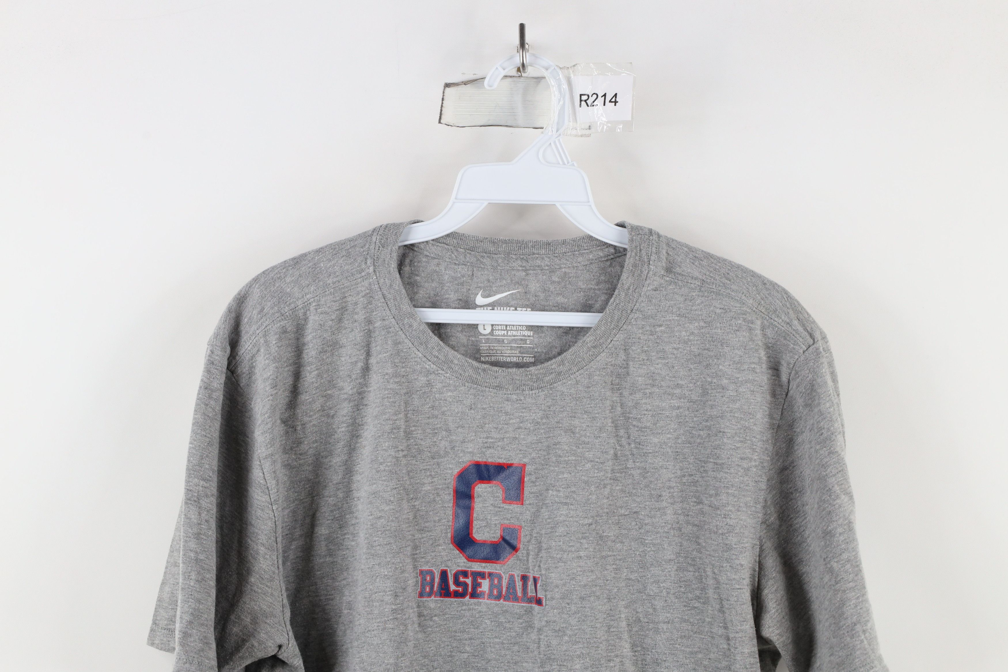 Nike × Vintage Nike Indians Guardians Baseball Short Sleeve T-Shirt Gray Size US L / EU 52-54 / 3 - 2 Thumbnail
