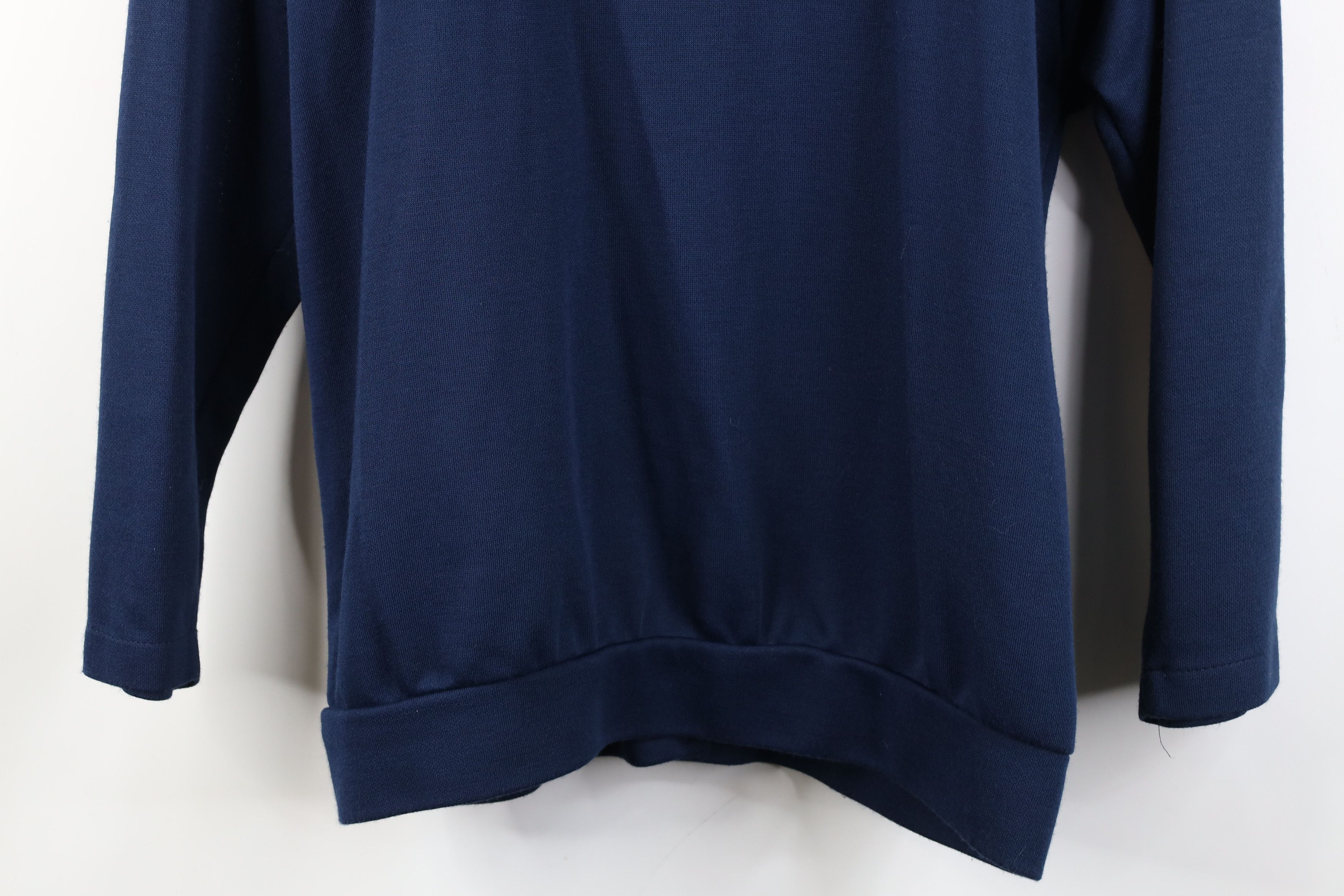Vintage Vintage 70s Streetwear Pocket Cardigan Sweater Navy Blue USA Size XL / US 12-14 / IT 48-50 - 12 Thumbnail