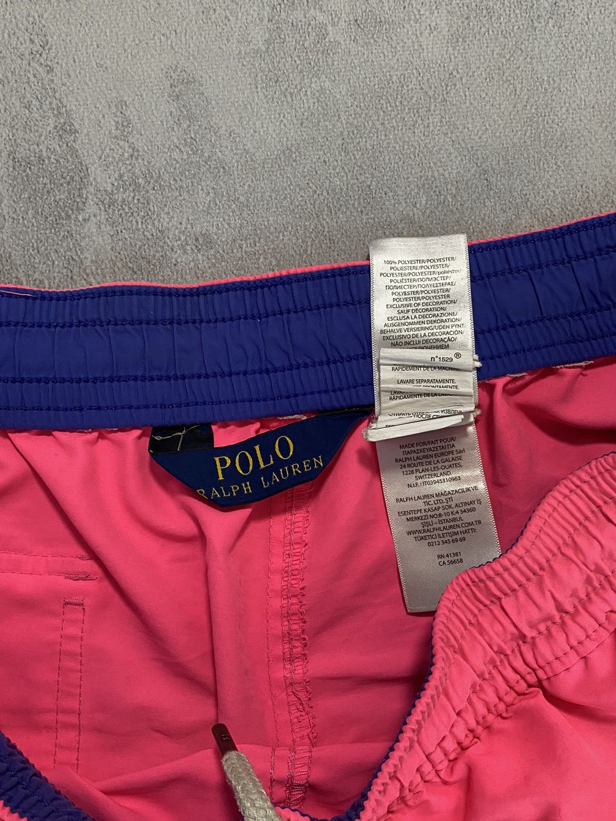 Polo Ralph Lauren × Ralph Lauren × Vintage 🍬Vintage 90s Shorts Ralph Lauren RL PINK Horse Size US 36 / EU 52 - 7 Thumbnail