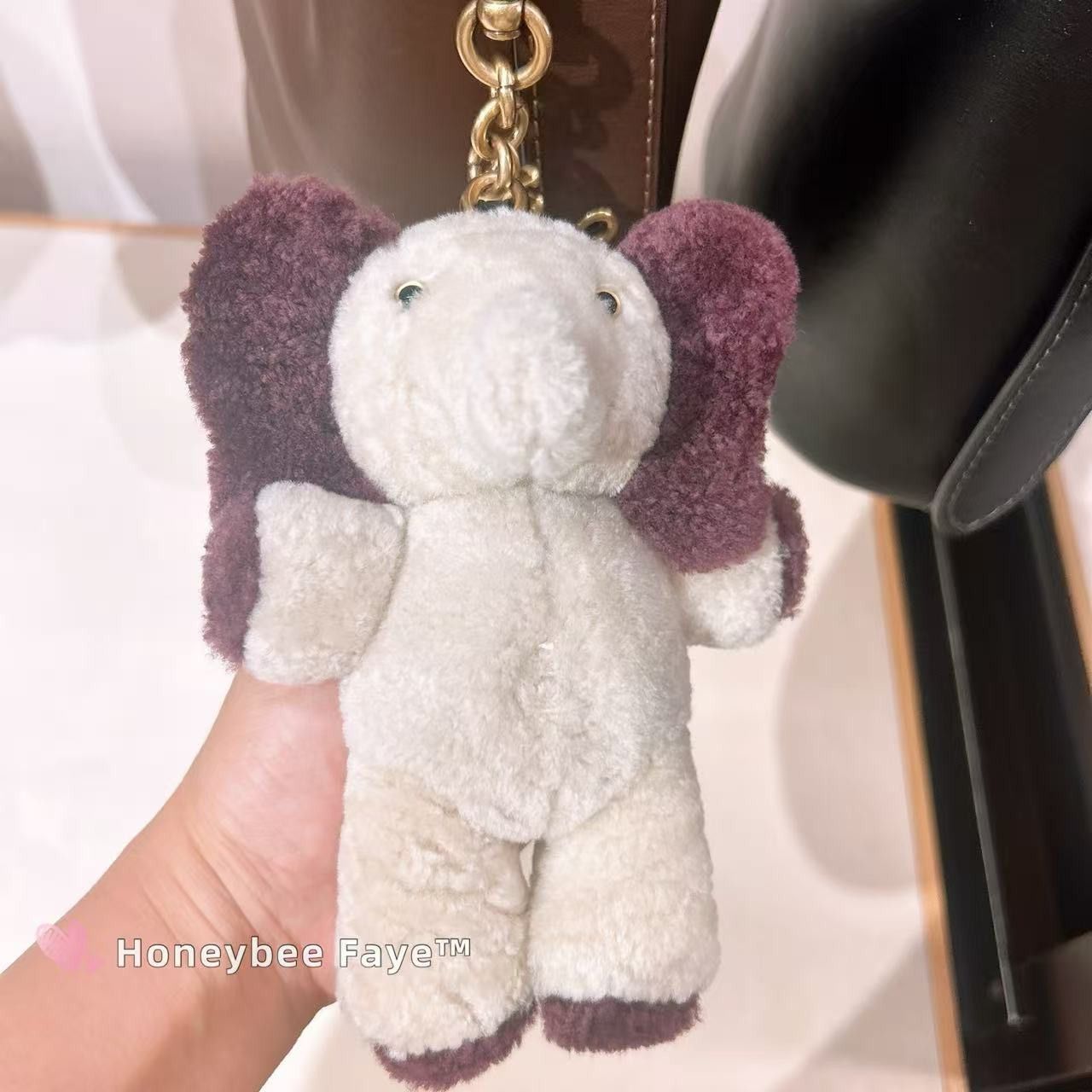 Coach Ellie Bag Charm In Shearling CCR24 Size ONE SIZE - 2 Thumbnail