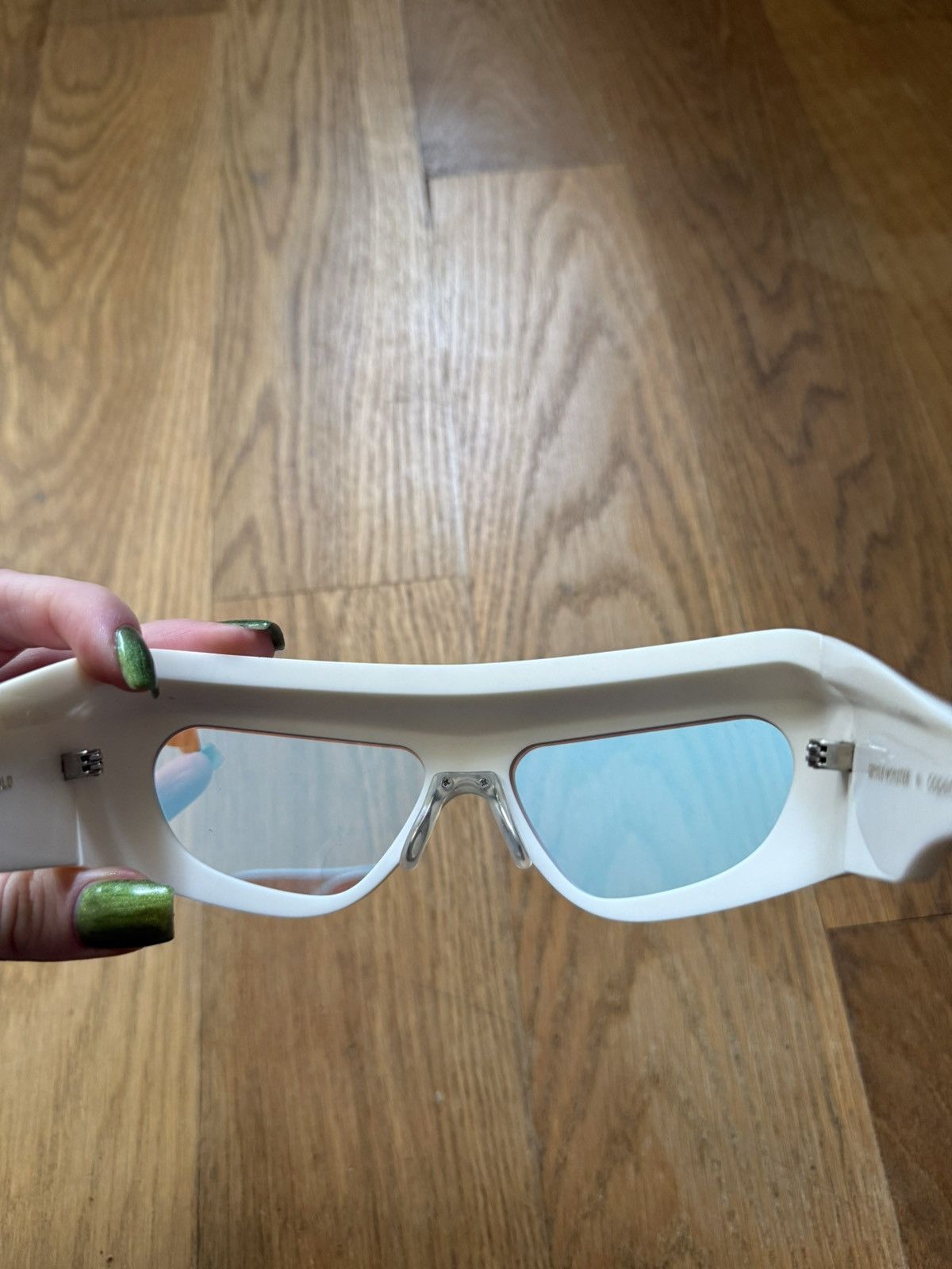 Gentle Monster Gentle Monster x Coperni glasses 5G Bold- white Size ONE SIZE - 3 Thumbnail