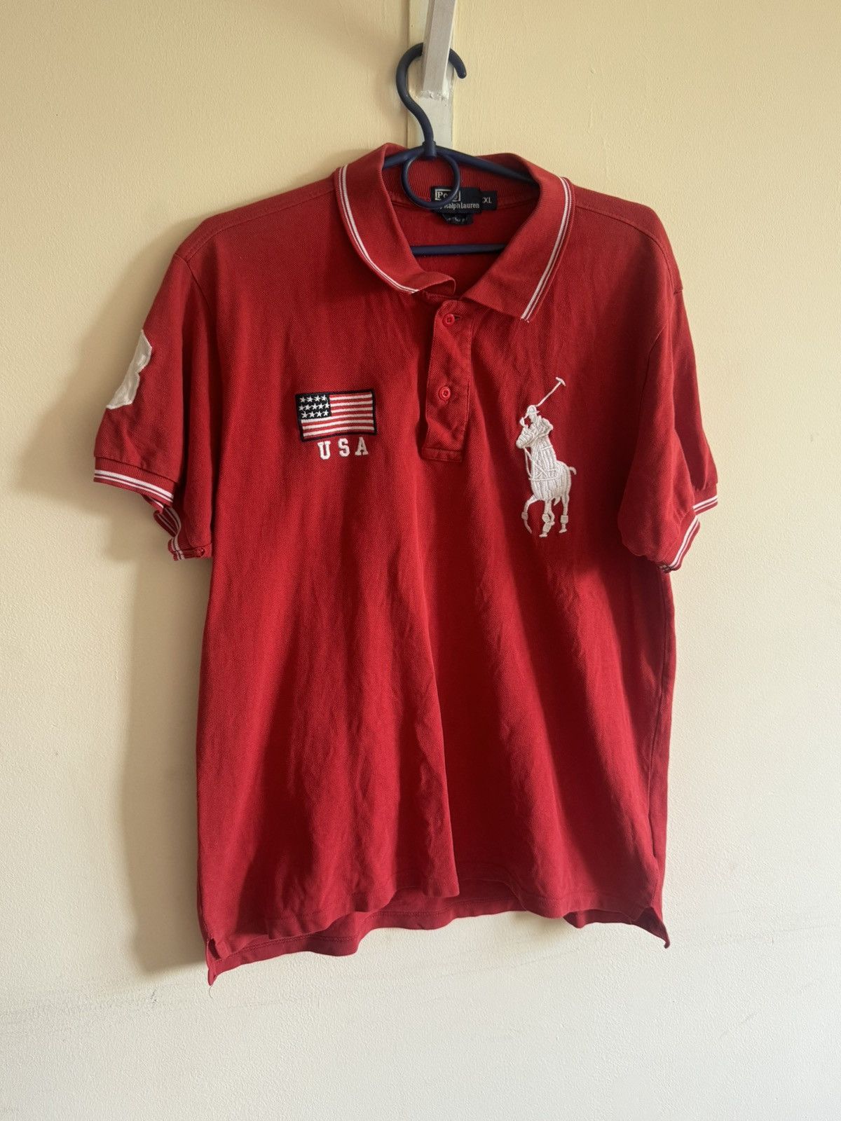 Vintage Vintage Polos USA Polo Ralph Lauren Size US XL / EU 56 / 4 - 1 Thumbnail