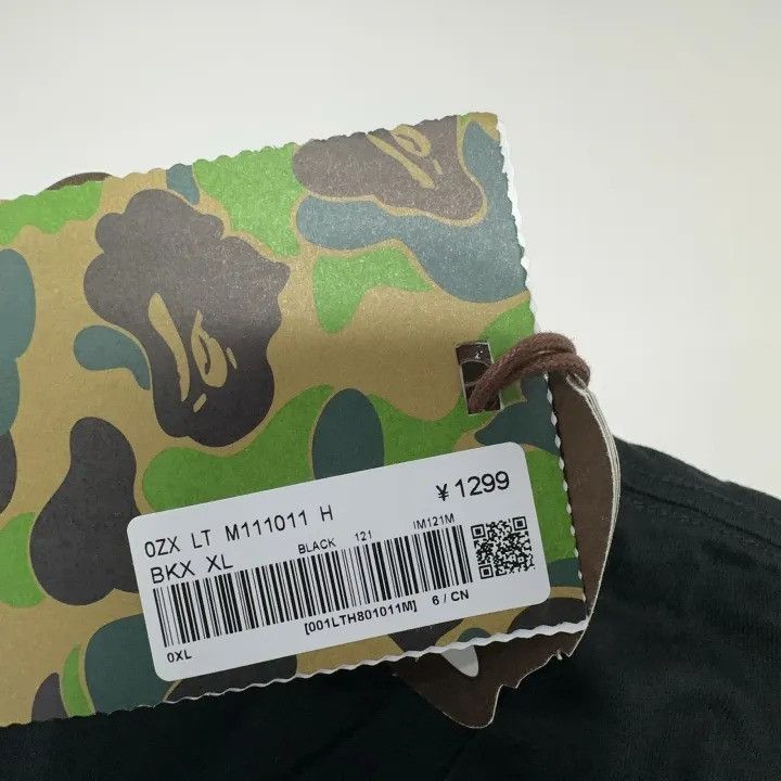 Bape A BATHING APE Men's Graphic Logo Long-Sleeve Tee Size US XL / EU 56 / 4 - 4 Thumbnail