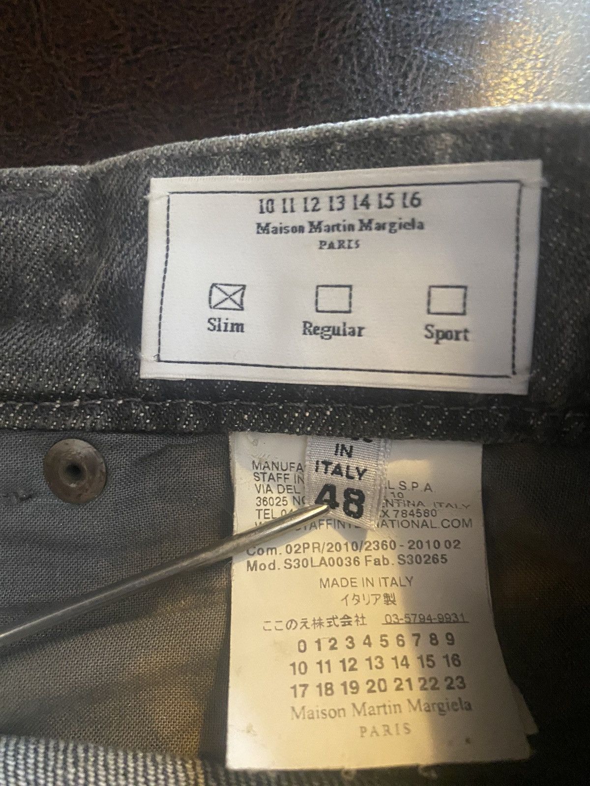 Maison Margiela Maison Martin Margiela Jeans Marble Effect Size US 32 / EU 48 - 7 Thumbnail