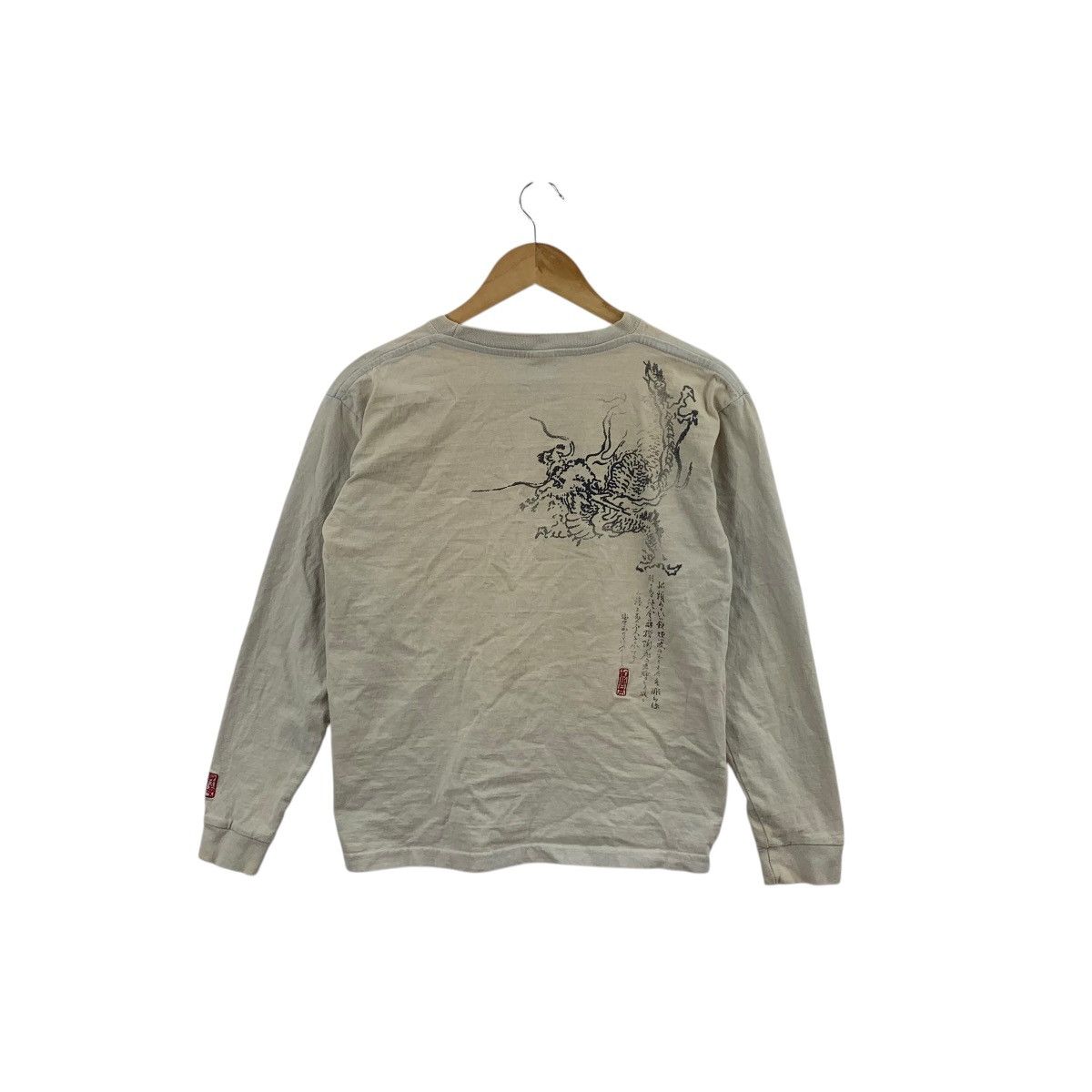 Vintage Vintage SUKAJAN JAPAN DRAGON RYU Bullet Noise Tee Shirt Top Size M / US 6-8 / IT 42-44 - 6 Thumbnail