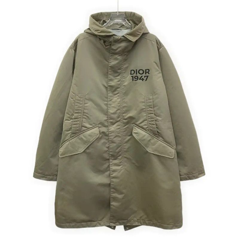 Dior Dior Brown Nylon Men's Outerwear Coat 0089 Size US M / EU 48-50 / 2 - 1 Thumbnail