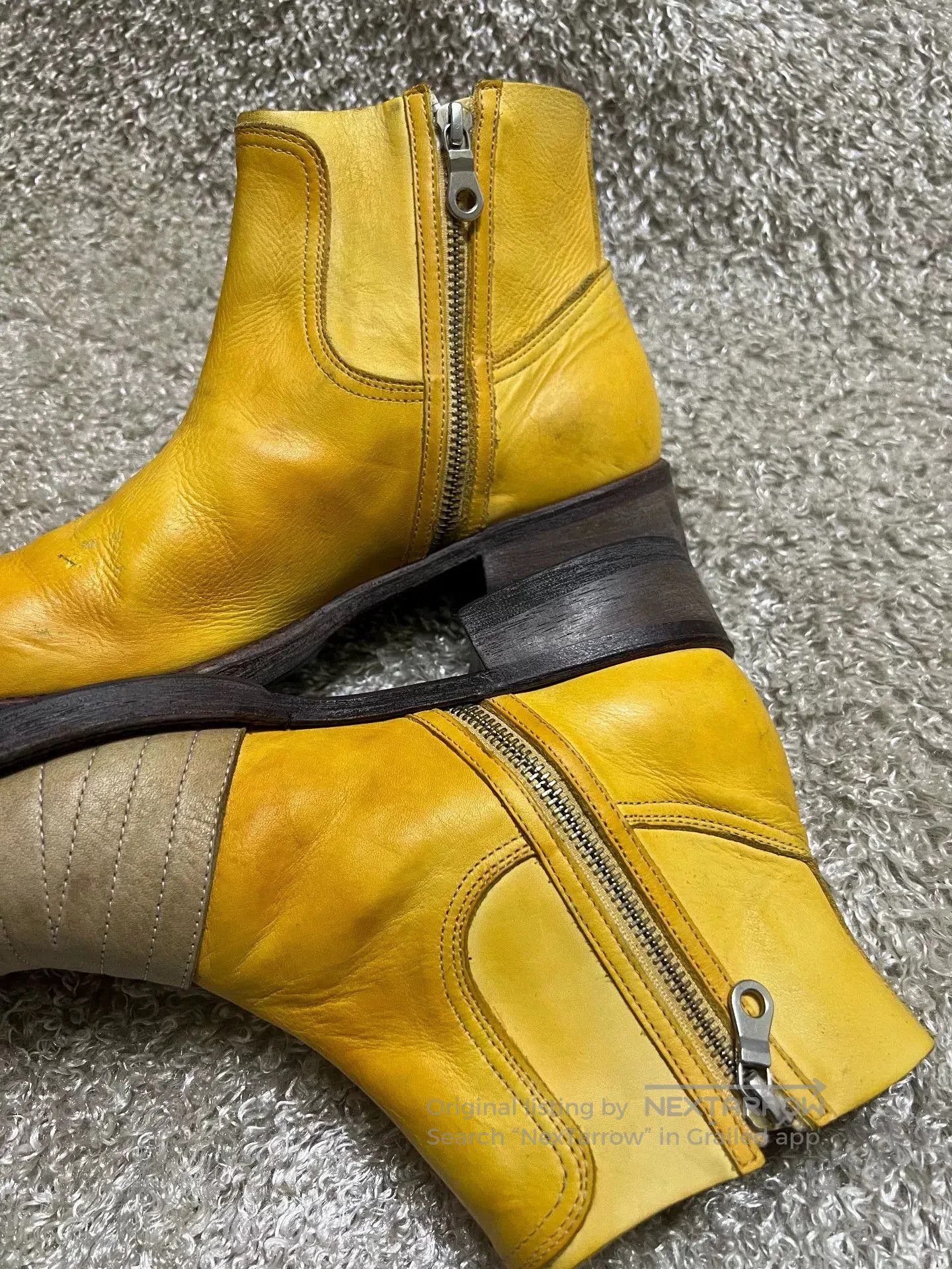 Maison MIHARA YASUHIRO Mihara Yasohiro Men's Chelsea Boots. Size US 7 / EU 40 - 3 Thumbnail