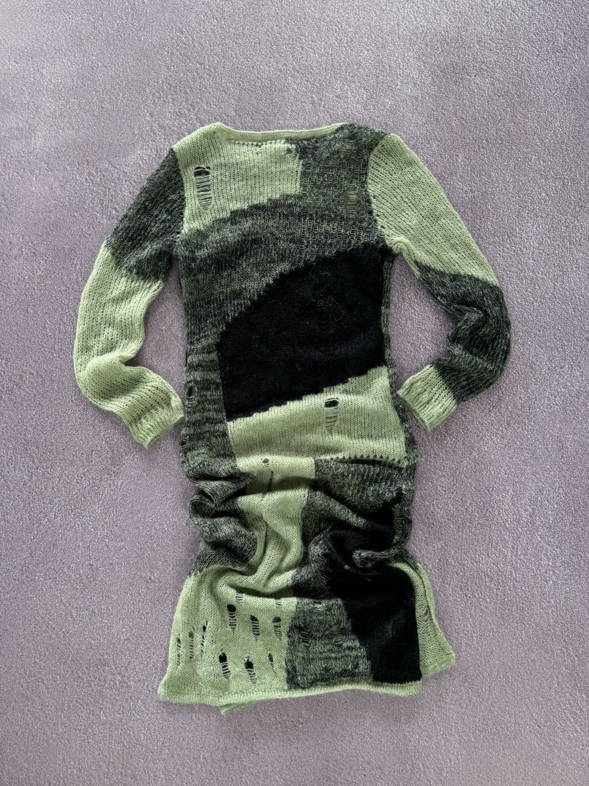 Japanese Brand Japan Vibe Archival Style Y2K Mohair Dress Size L / US 10 / IT 46 - 9 Thumbnail