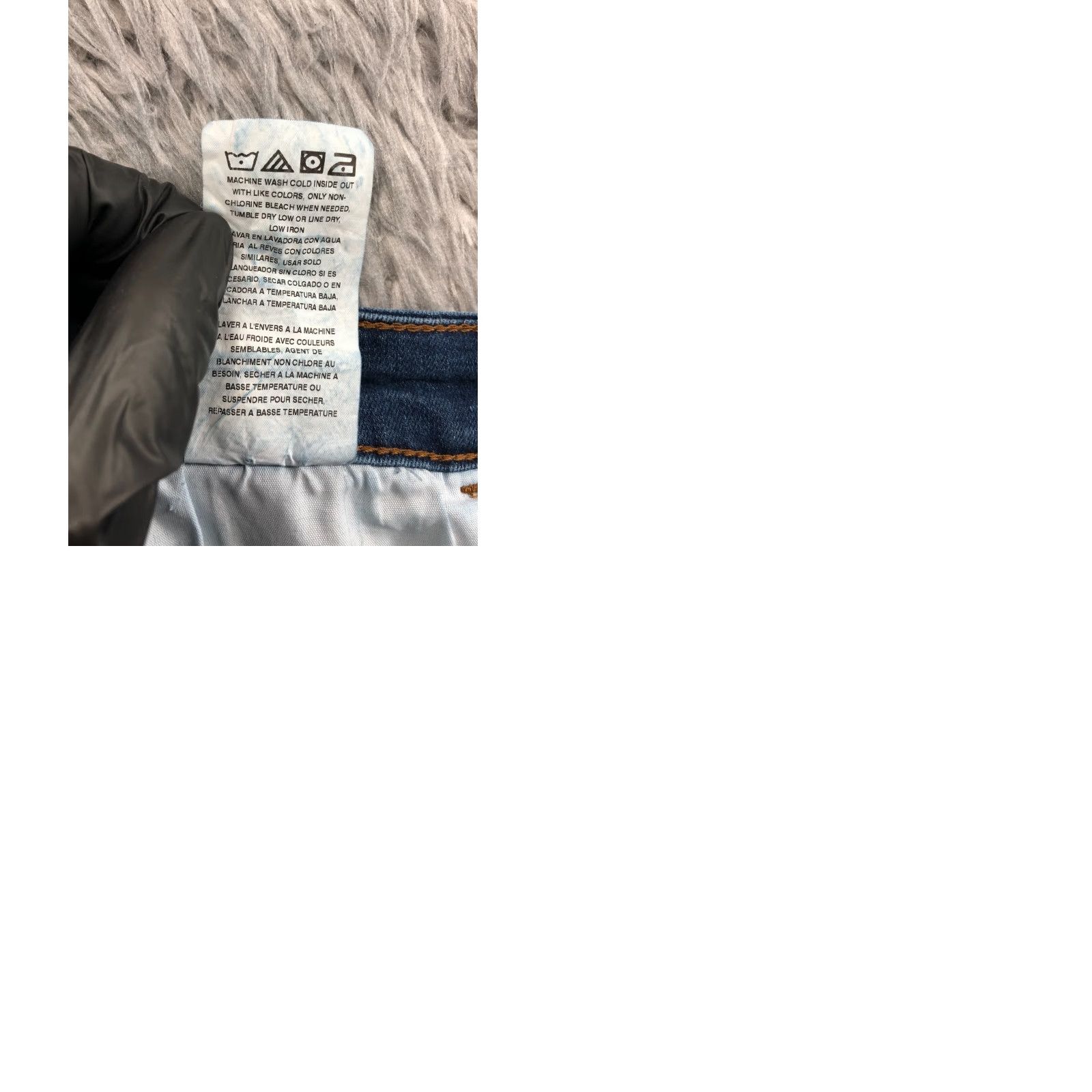 Lee Lee Jeans Heritage Straight Cuff Jeans Women's 12 Medium Wash Blue Size 34" / US 12 / IT 48 - 9 Thumbnail