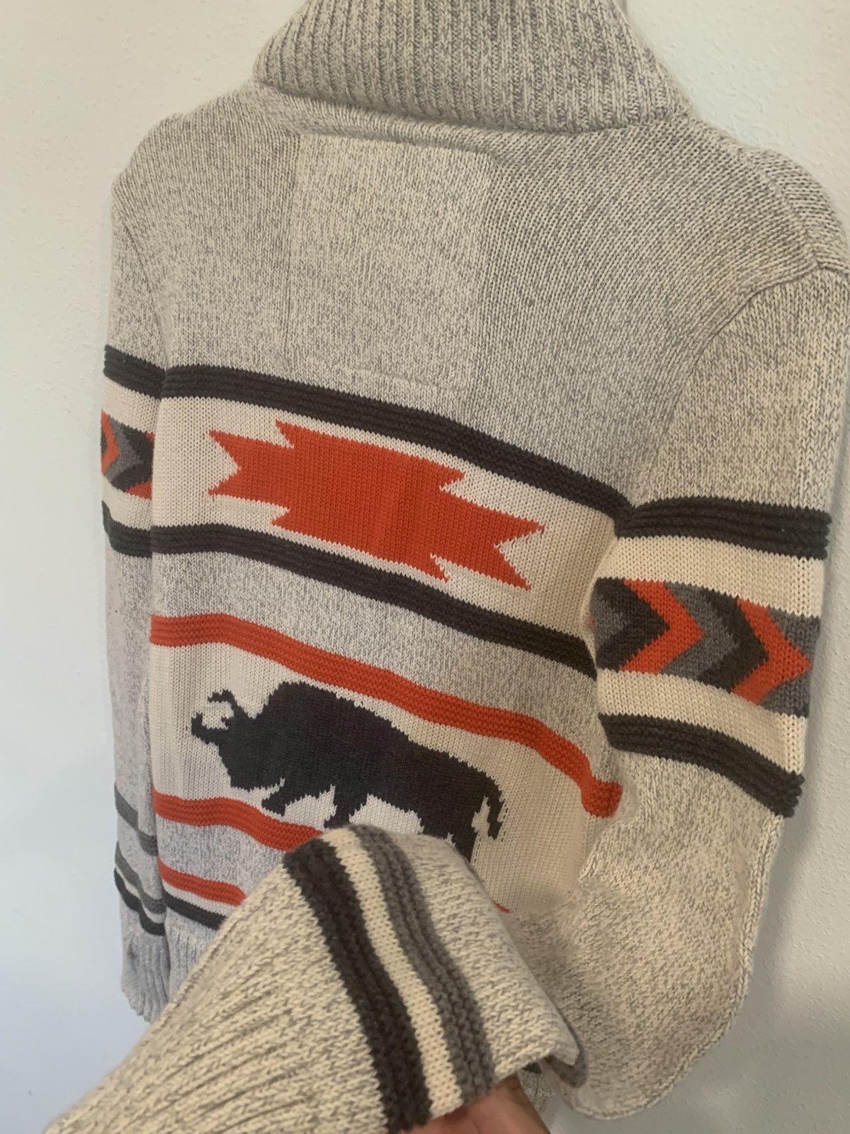 Superdry Superdry Buffalo Knit Zip Up Sweater Size US S / EU 44-46 / 1 - 7 Thumbnail